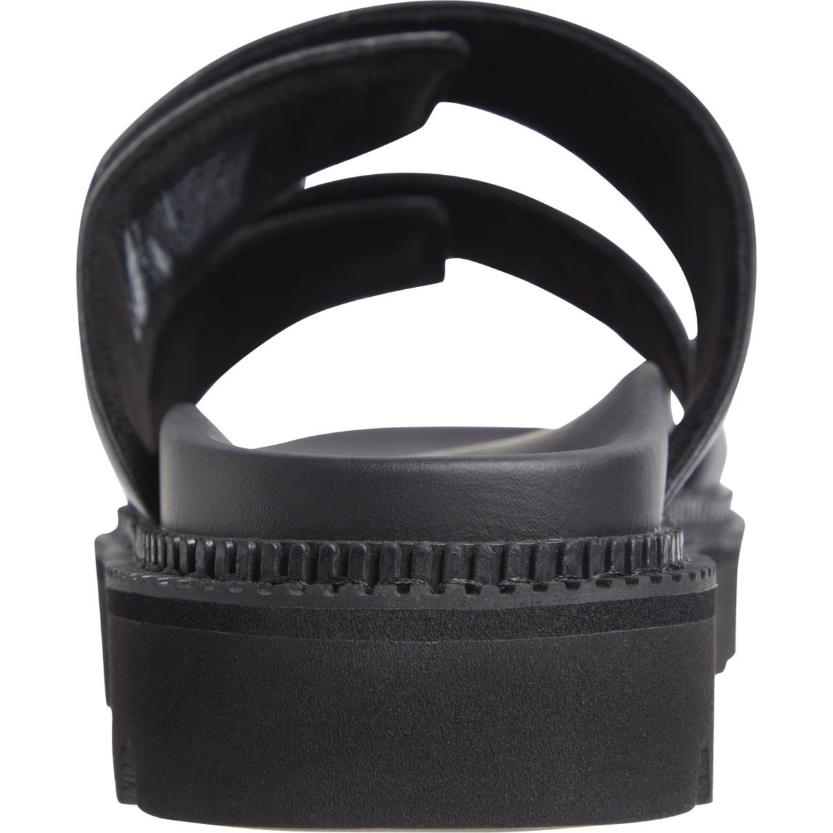 TOMMY JEANS Šlepetės moterims, Juoda, Puffed sandal 4