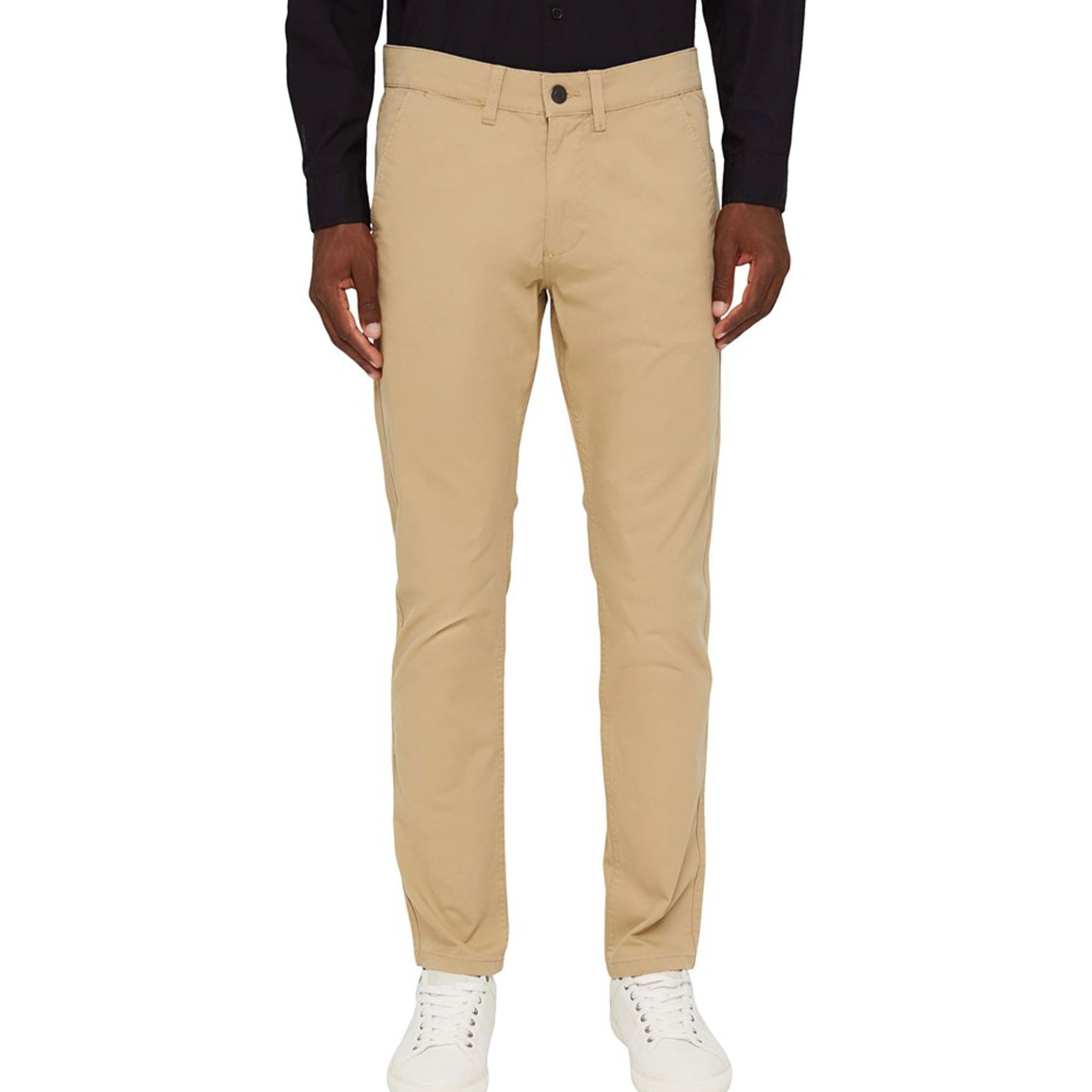 ESPRIT Kelnės vyrams, Smėlio, Chinos made of organ 2