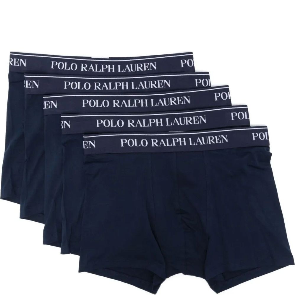 POLO RALPH LAUREN Ilginti apatiniai vyrams, Mėlyna, Classic trunk 5 pack 1