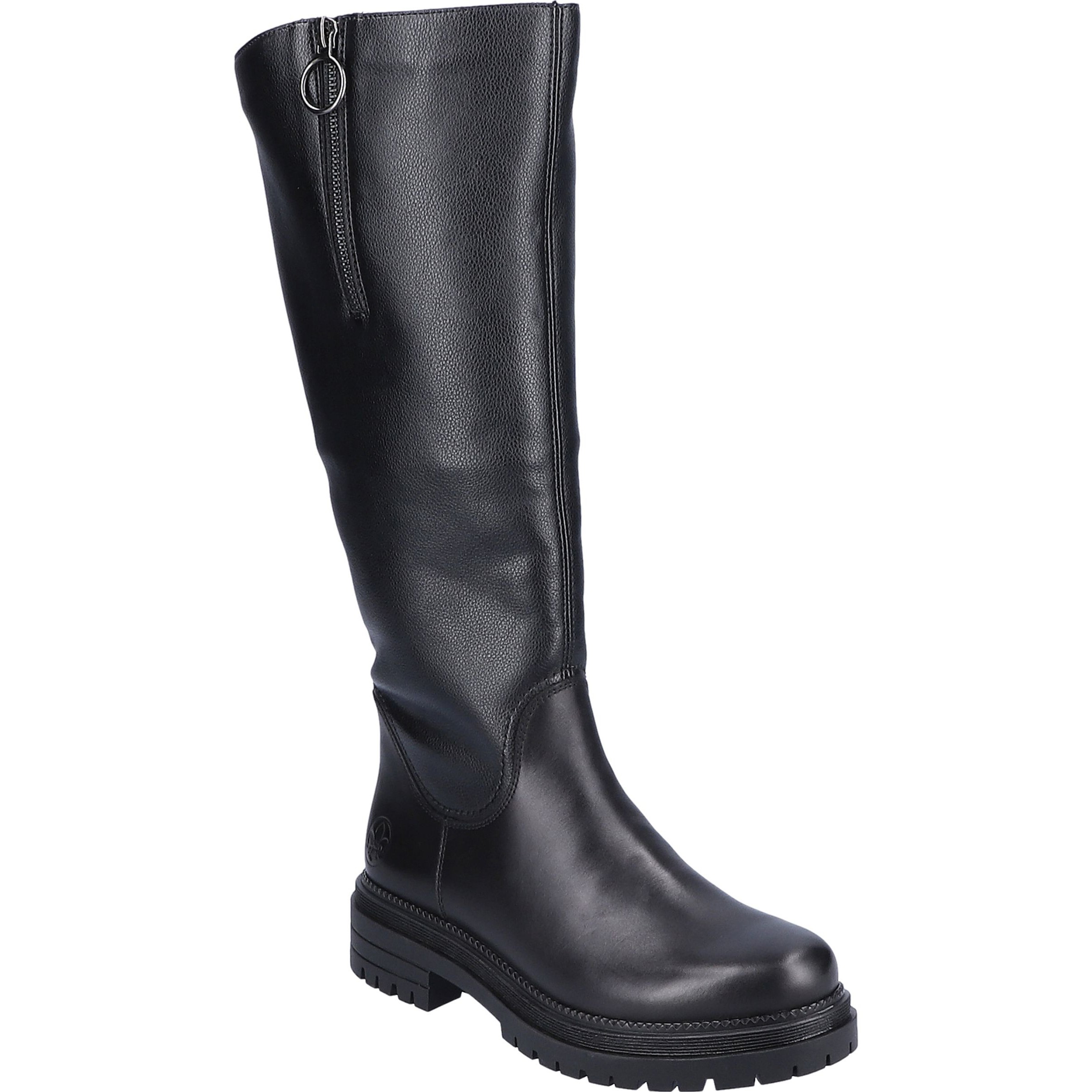 RIEKER Auliniai moterims, Juoda, BOOTS POP 1