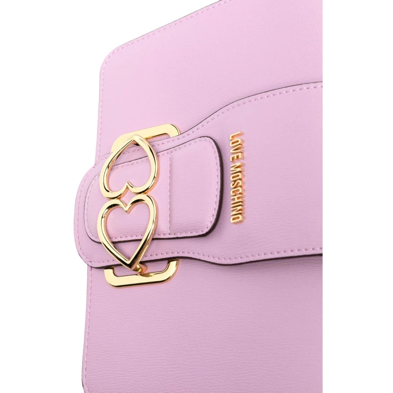 LOVE MOSCHINO Rankinė per petį moterims, Rožinė, Crossbody 3