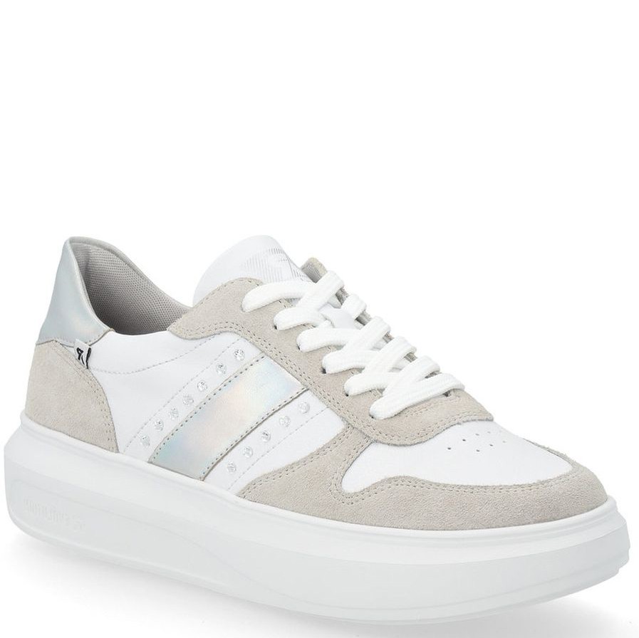 RIEKER Laisvalaikio bateliai moterims, Balta, LEISURE 1