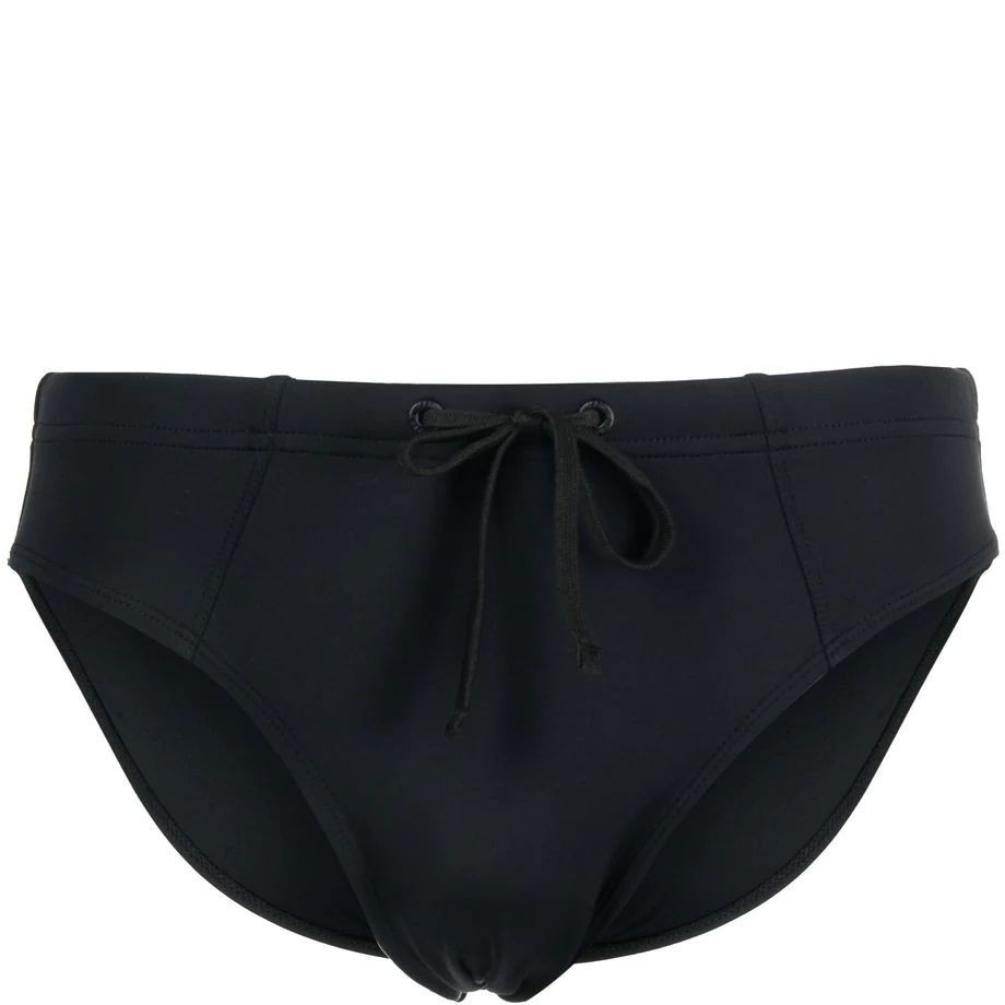 KARL LAGERFELD Apatinė kostiumėlio dalis vyrams, Juoda, Karl logo speedo 1