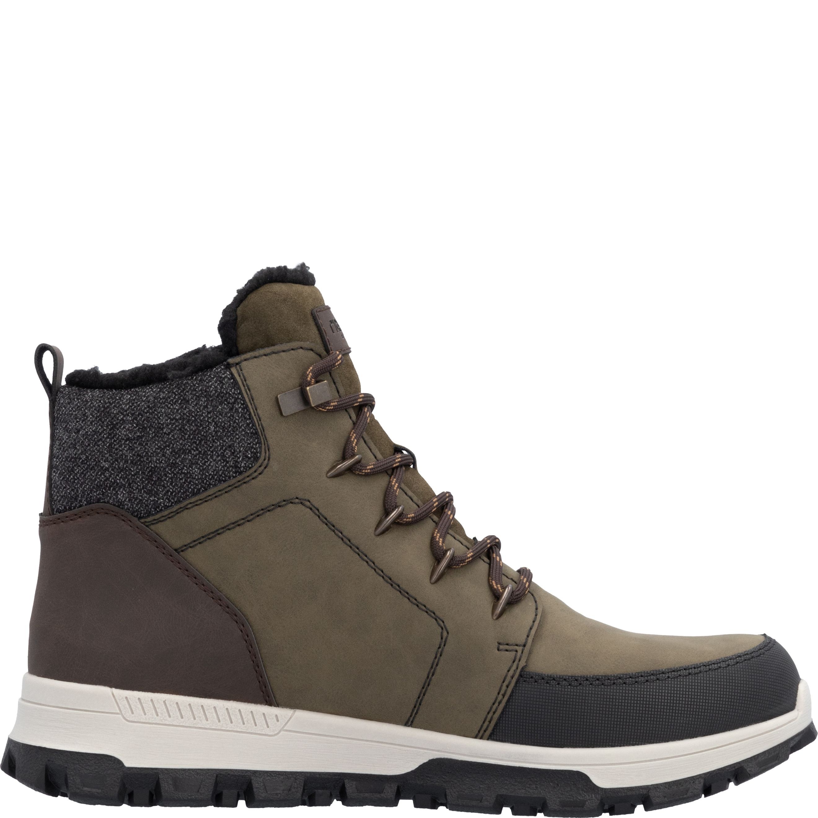 RIEKER Aulinukai vyrams, Žalia, Men's boots 5