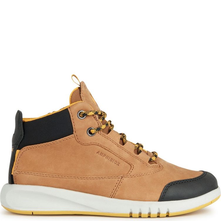 GEOX Aulinukai berniukams, Ruda, Aeranter abx booties 2