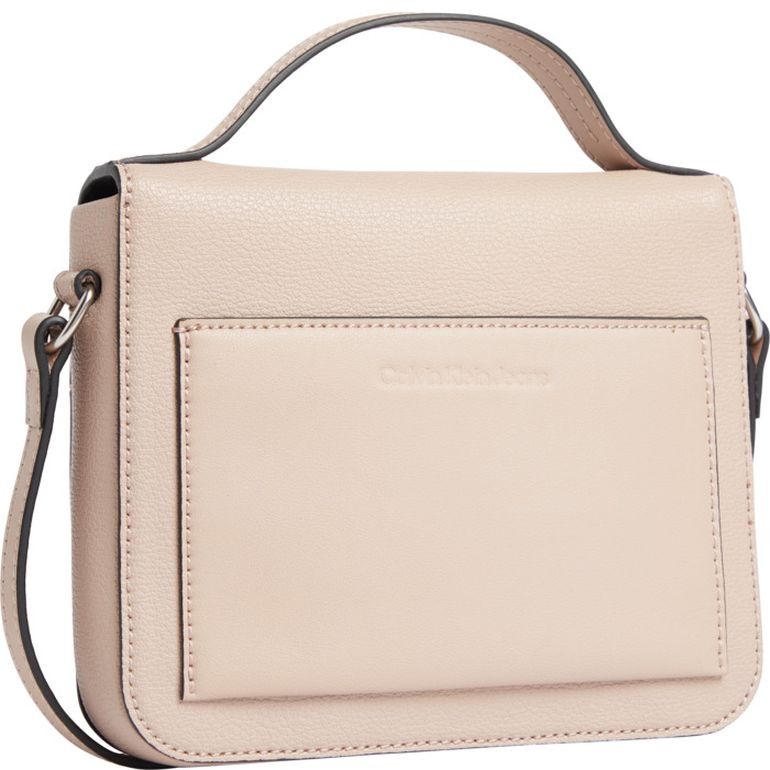 CALVIN KLEIN JEANS Rankinė per petį moterims, Rožinė, MINIMALGRAM BOXY FLAP CB19 2