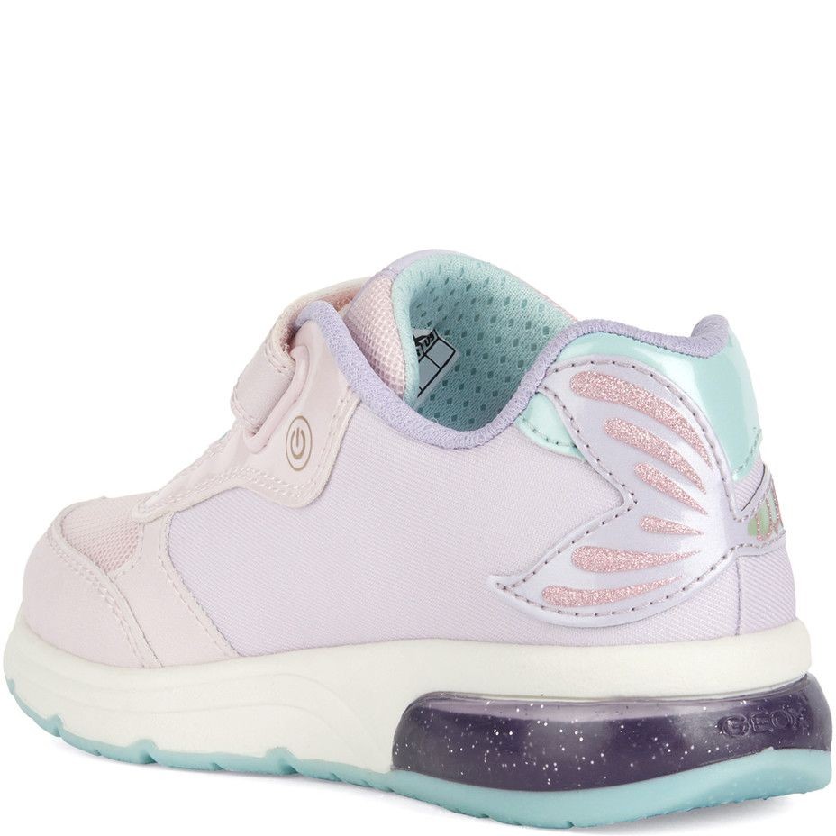 GEOX Sportiniai bateliai mergaitėms, Rožinė, SPACECLUB SPORT SHOES 3