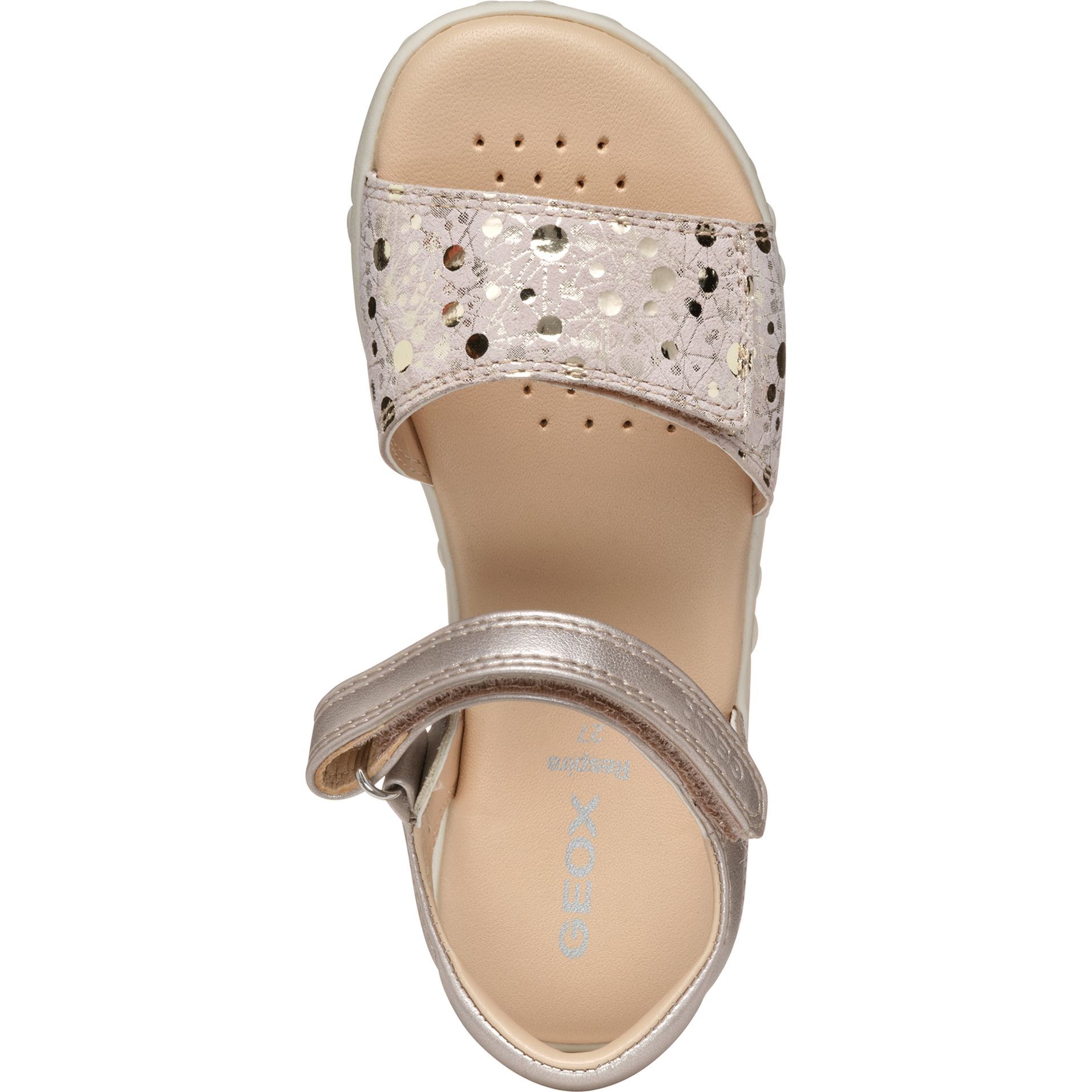 GEOX Basutės mergaitėms, Rožinė, Haiti sandals 3