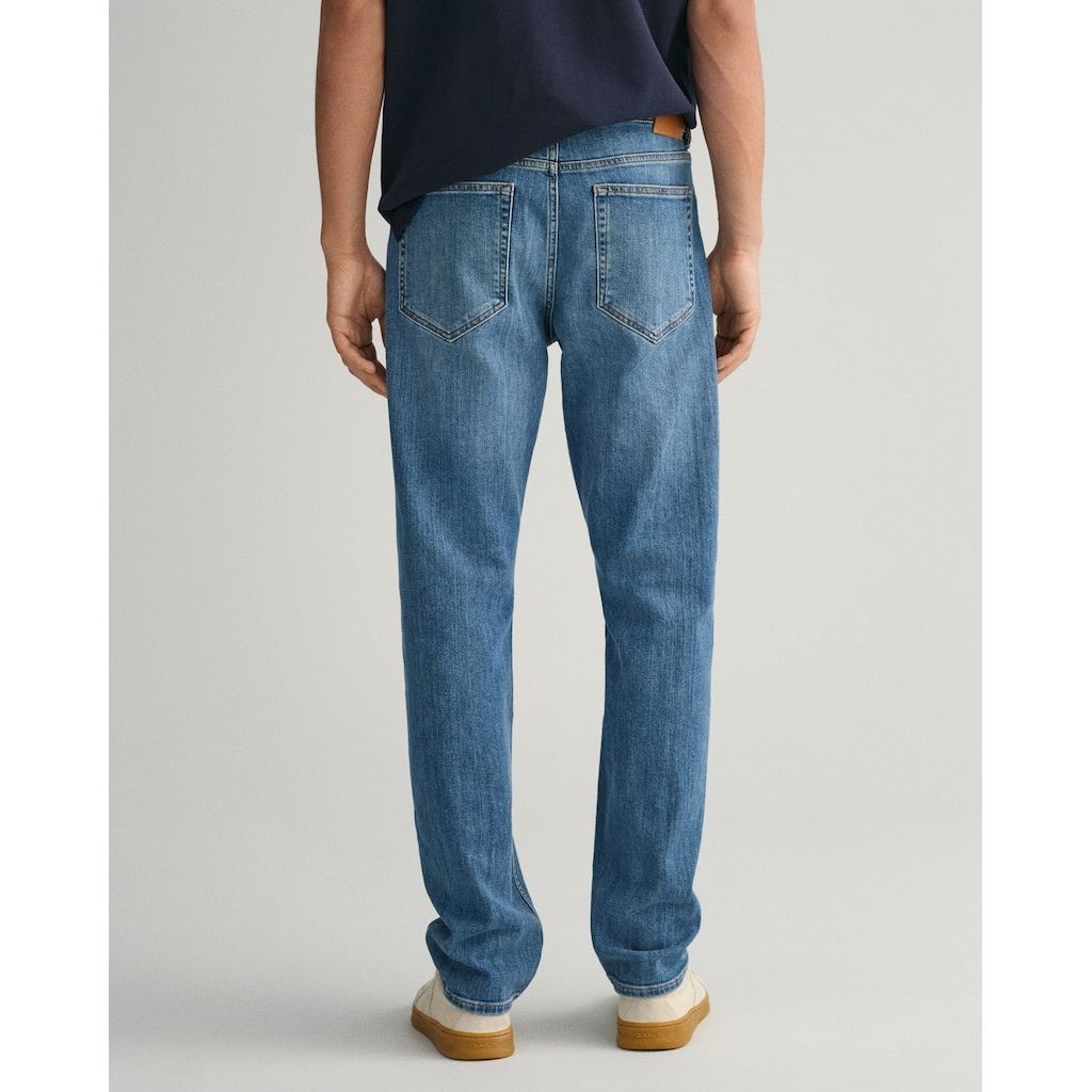 GANT Regular džinsai vyrams, Mėlyna, REGULAR GANT JEANS 8