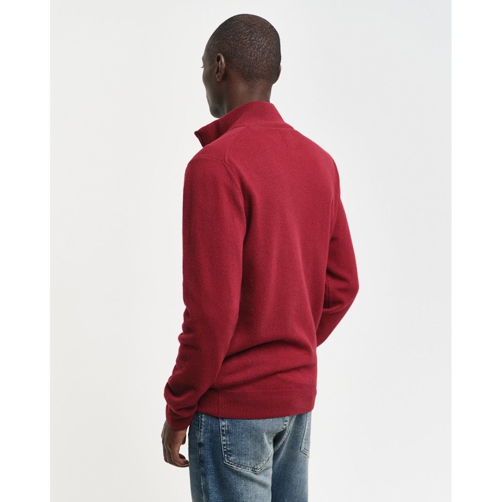 GANT Džemperis vyrams, Raudona, Superfine lambswool jumper 3