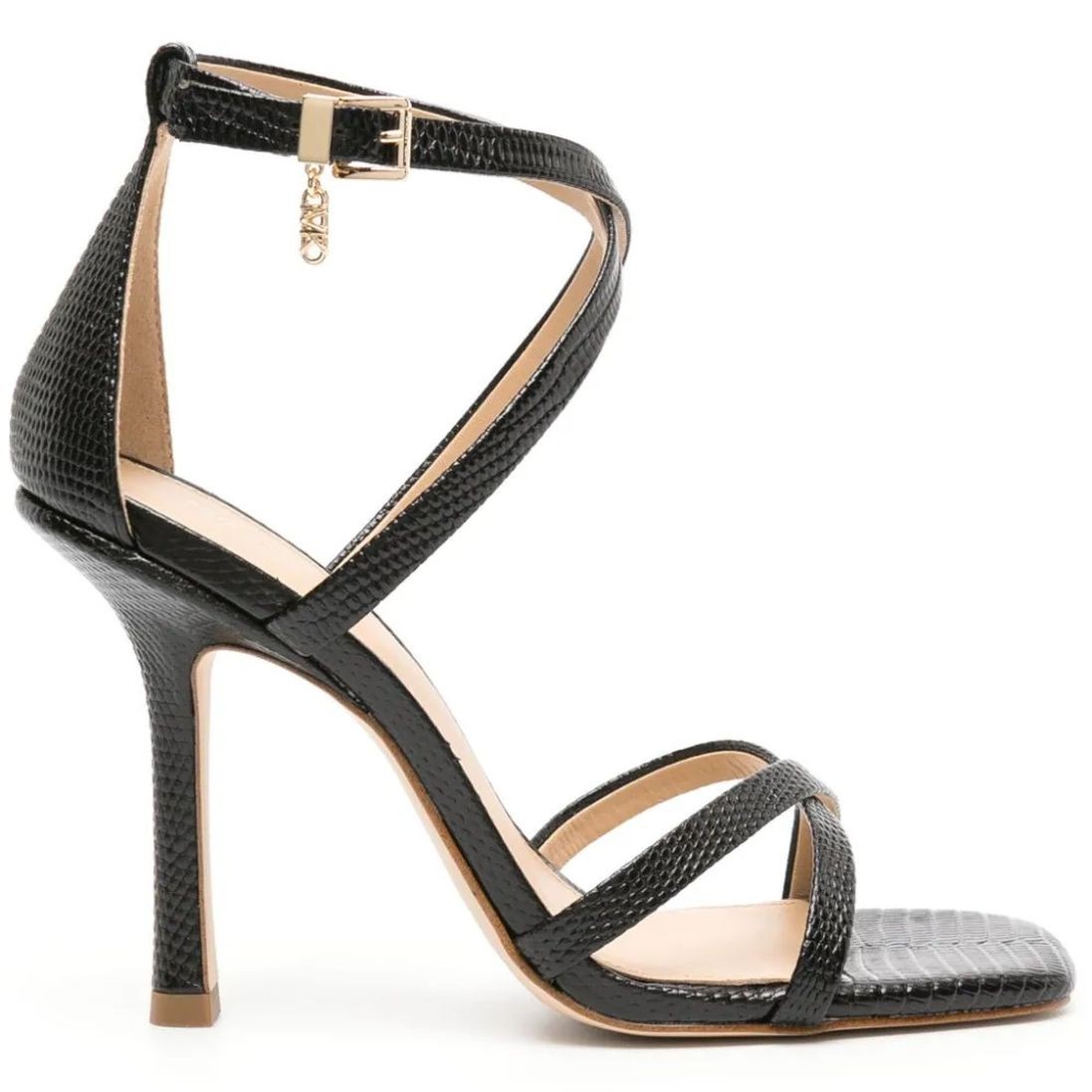MICHAEL KORS Basutės moterims, Juoda, Celia strappy sandal 2