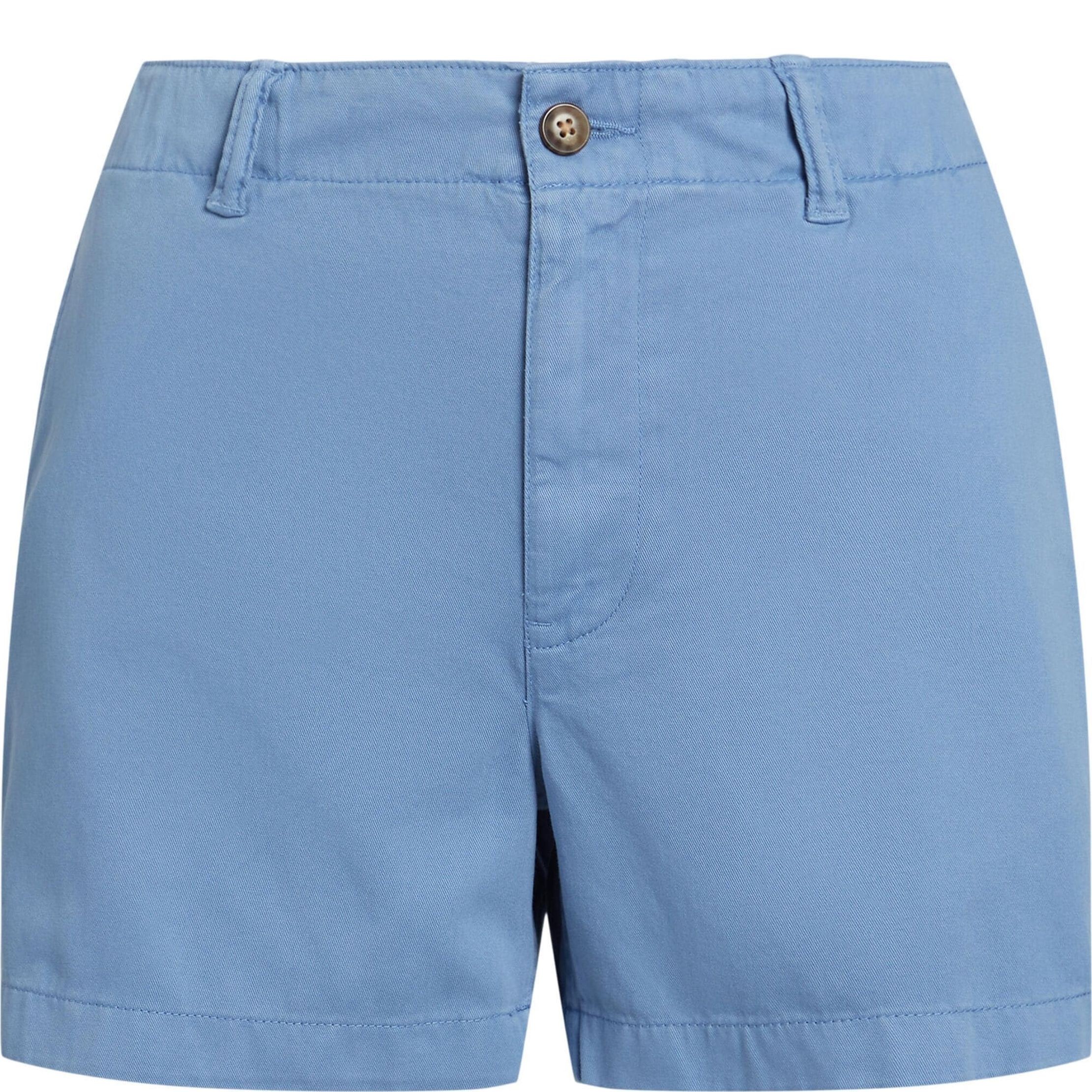 POLO RALPH LAUREN Šortai moterims, Mėlyna, Chino flat front short