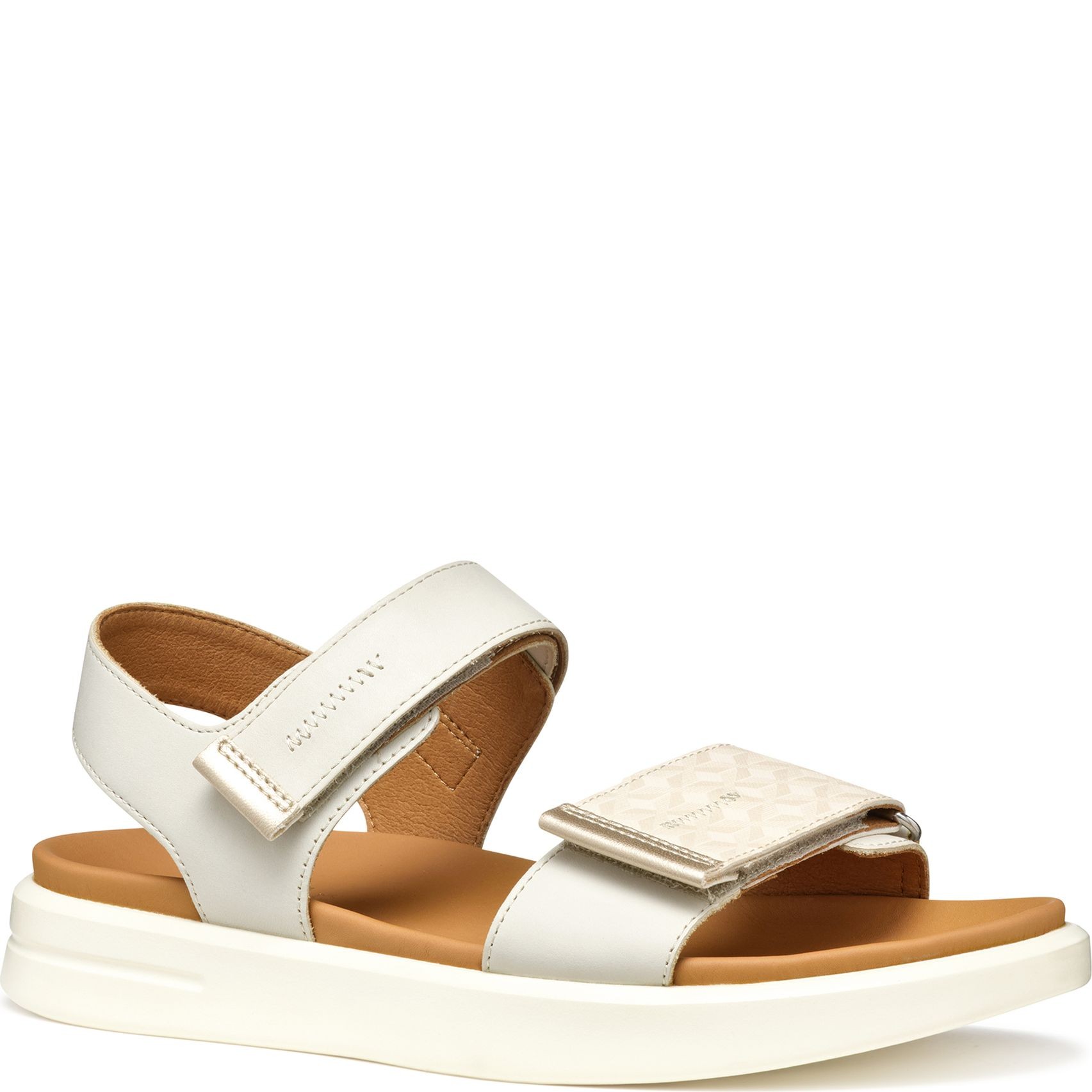 GEOX Basutės moterims, Smėlio, Xand sandals