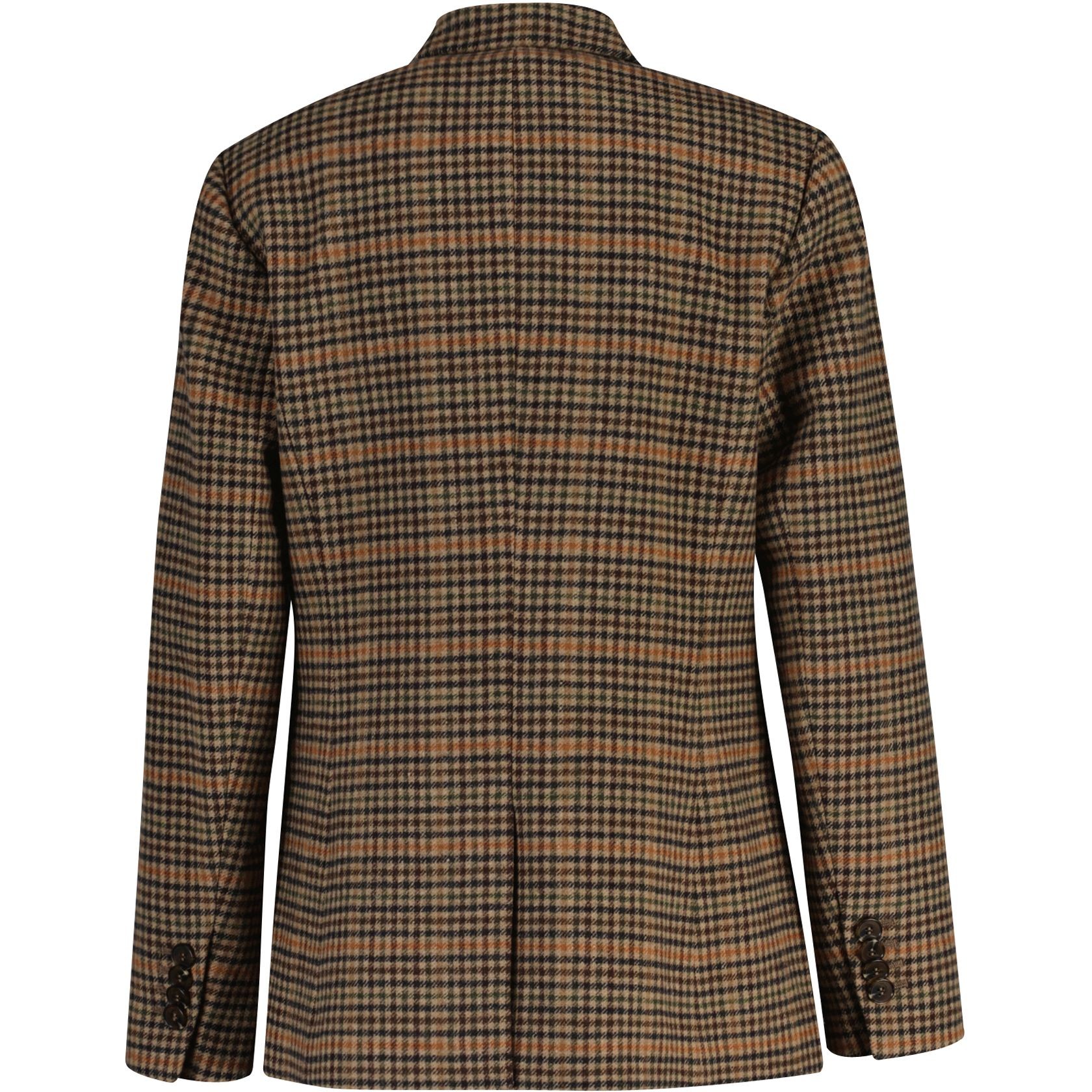GANT Švarkas moterims, Ruda, reg wool houndstooth blazer 2