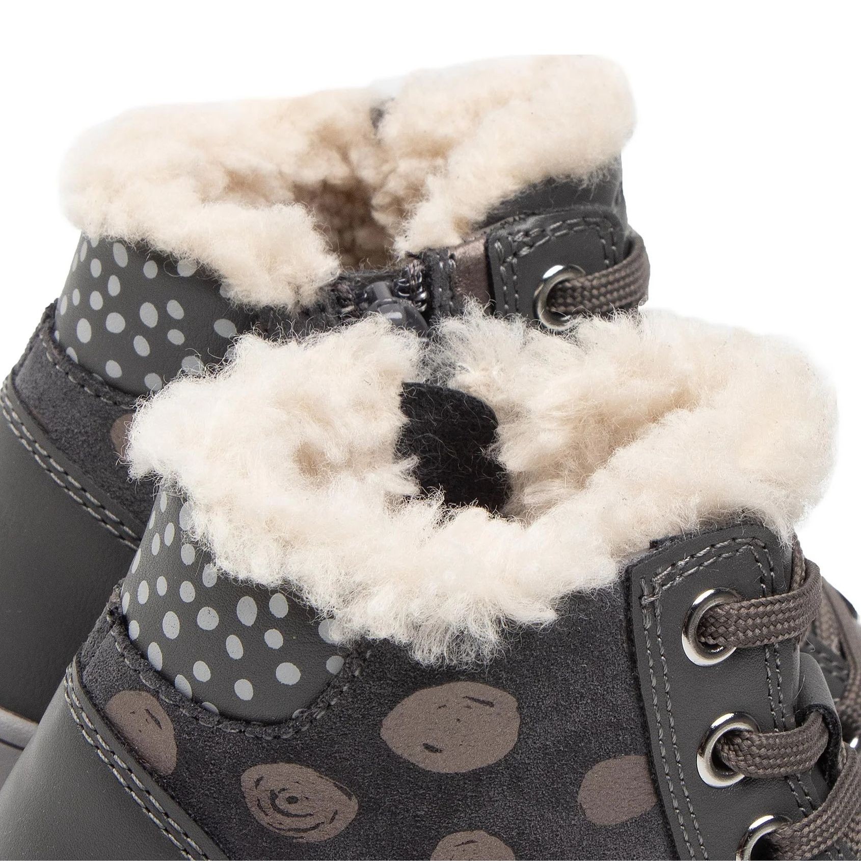 GEOX Aulinukai mergaitėms, Pilka, J KATHE G. C 4