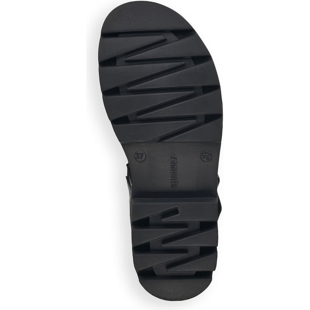 REMONTE Basutės moterims, Juoda, SANDALS, Remonte 8