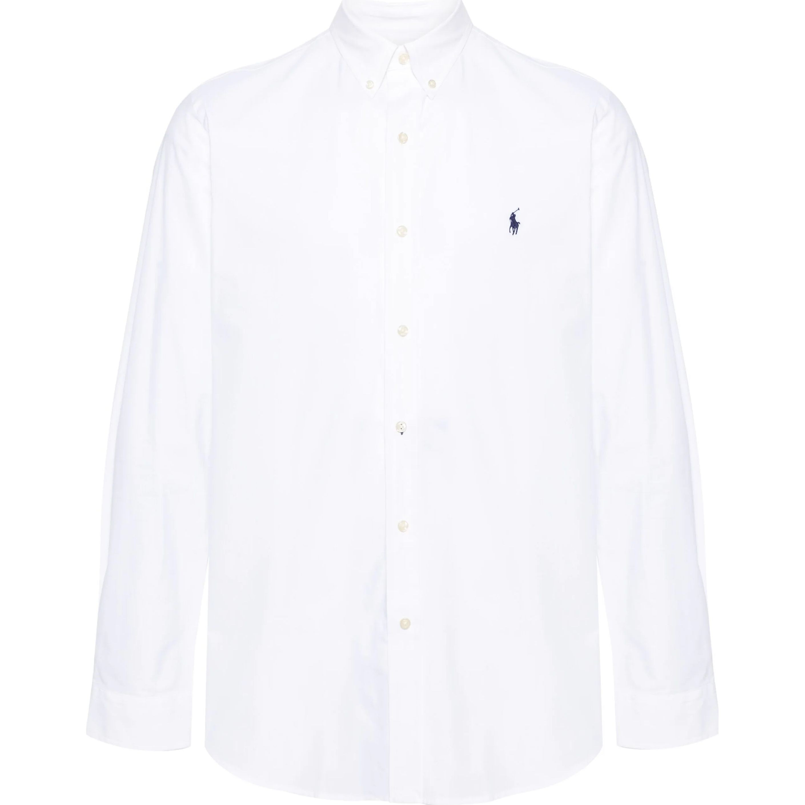 POLO RALPH LAUREN Marškiniai ilgomis rankovėmis vyrams, Balta, Long sleeve sport shirt 1