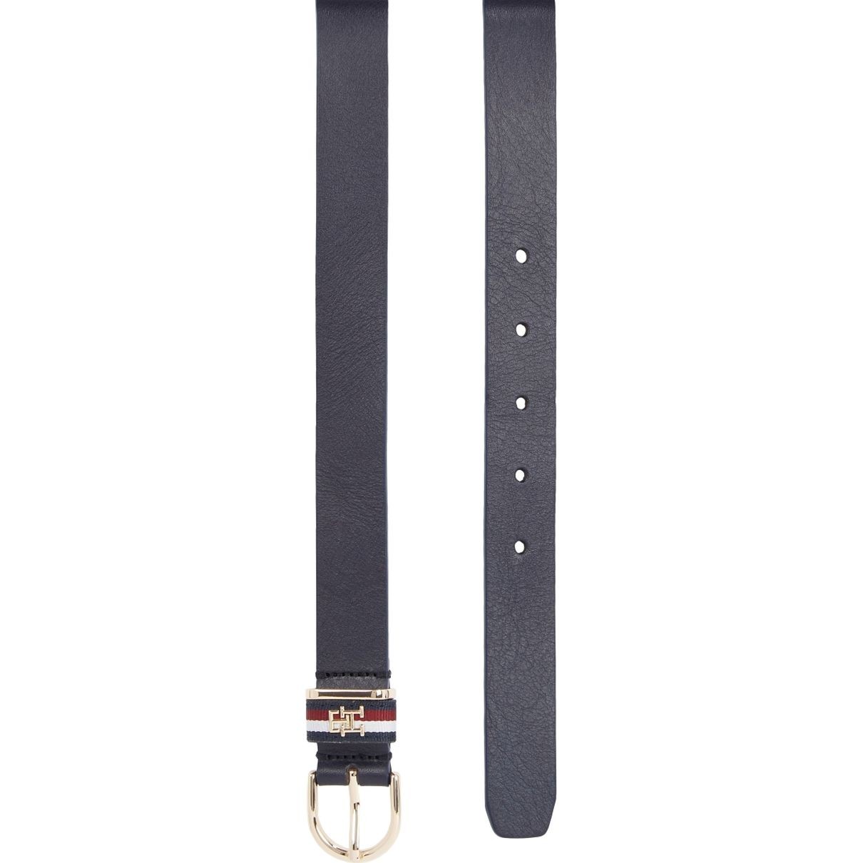 TOMMY HILFIGER Diržas moterims, Mėlyna, Timeless corp 2.5 belt 2