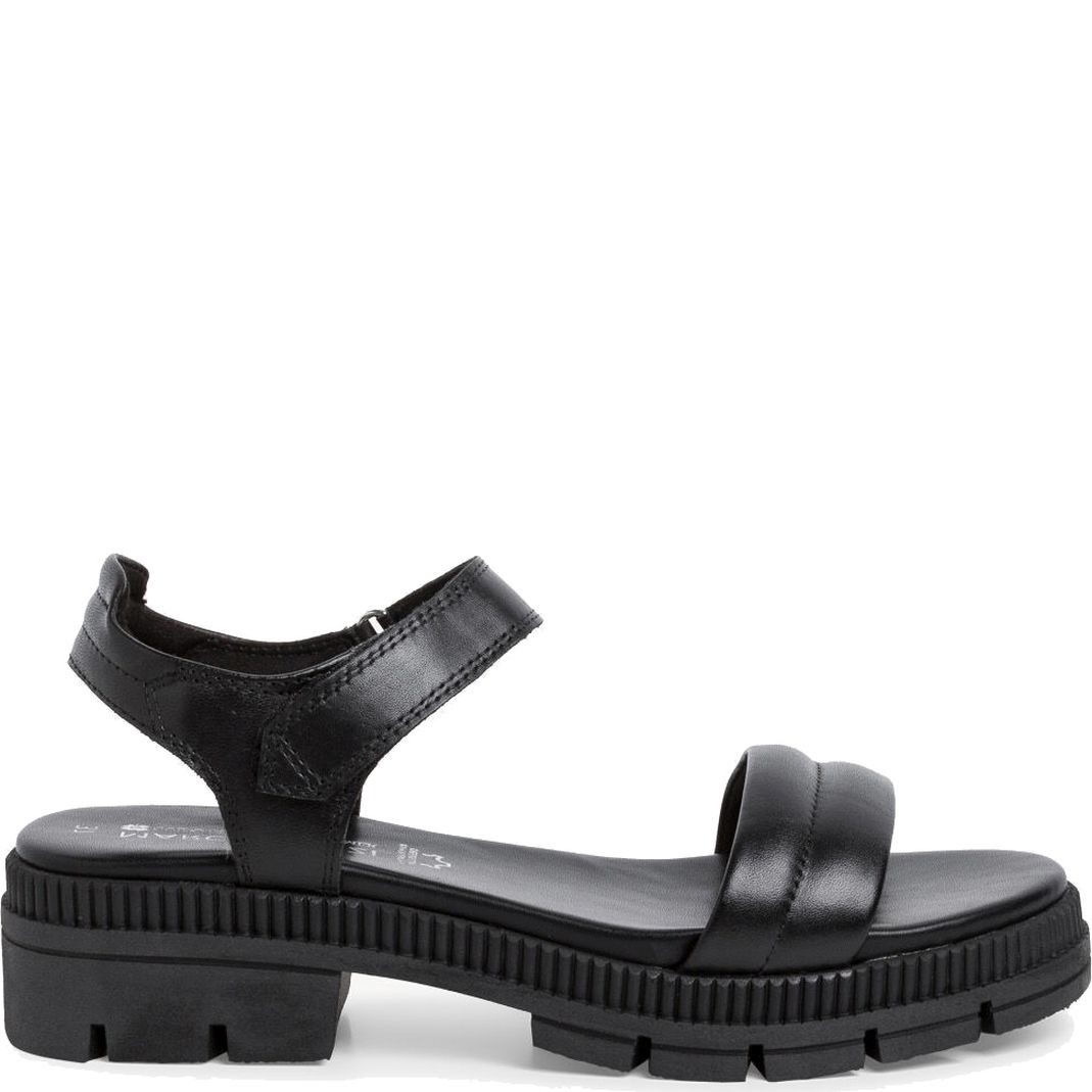 MARCO TOZZI Basutės moterims, Juoda, SANDALS 2