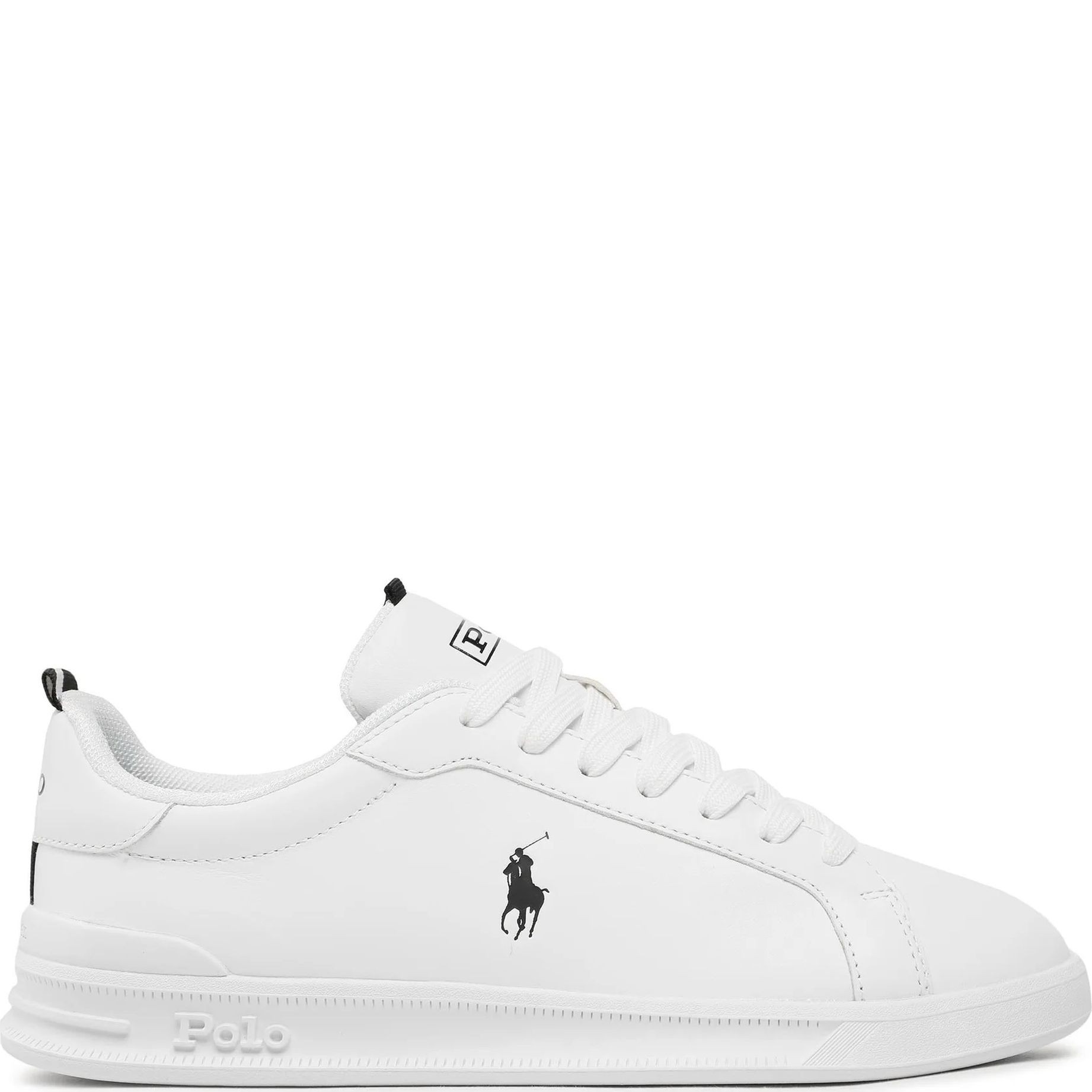 POLO RALPH LAUREN Laisvalaikio bateliai vyrams, Balta, Low top lace sneakers 2