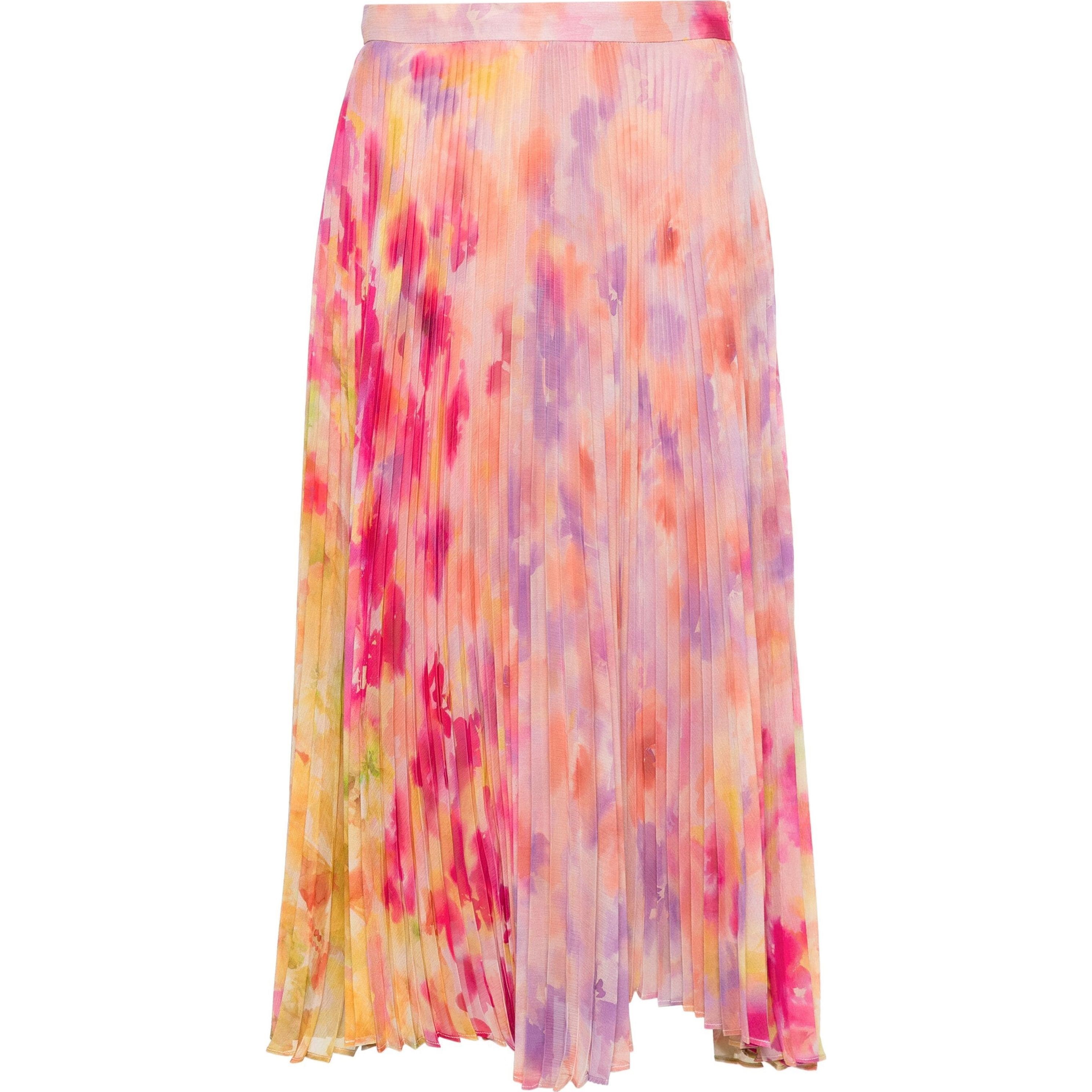 TWINSET Midi sijonas moterims, Marga, Floral-print pleated skirt