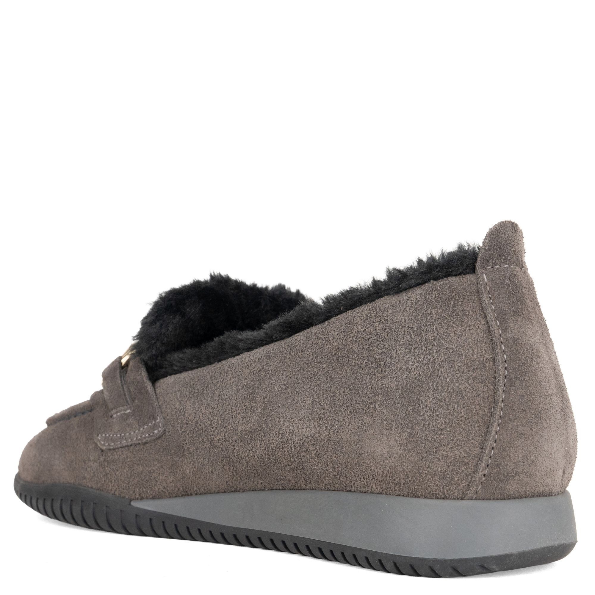SERGIO MORETTI Loaferiai moterims, Juoda, Loafers 3