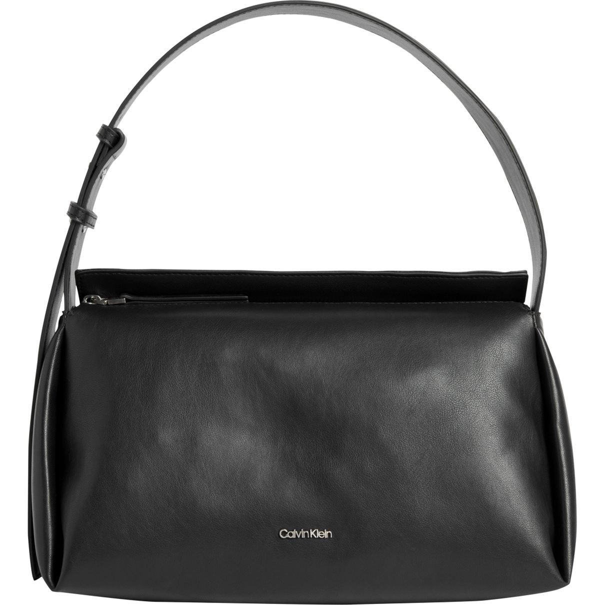 CALVIN KLEIN Rankinė per petį moterims, Juoda, Elevated soft shoulder bag 1