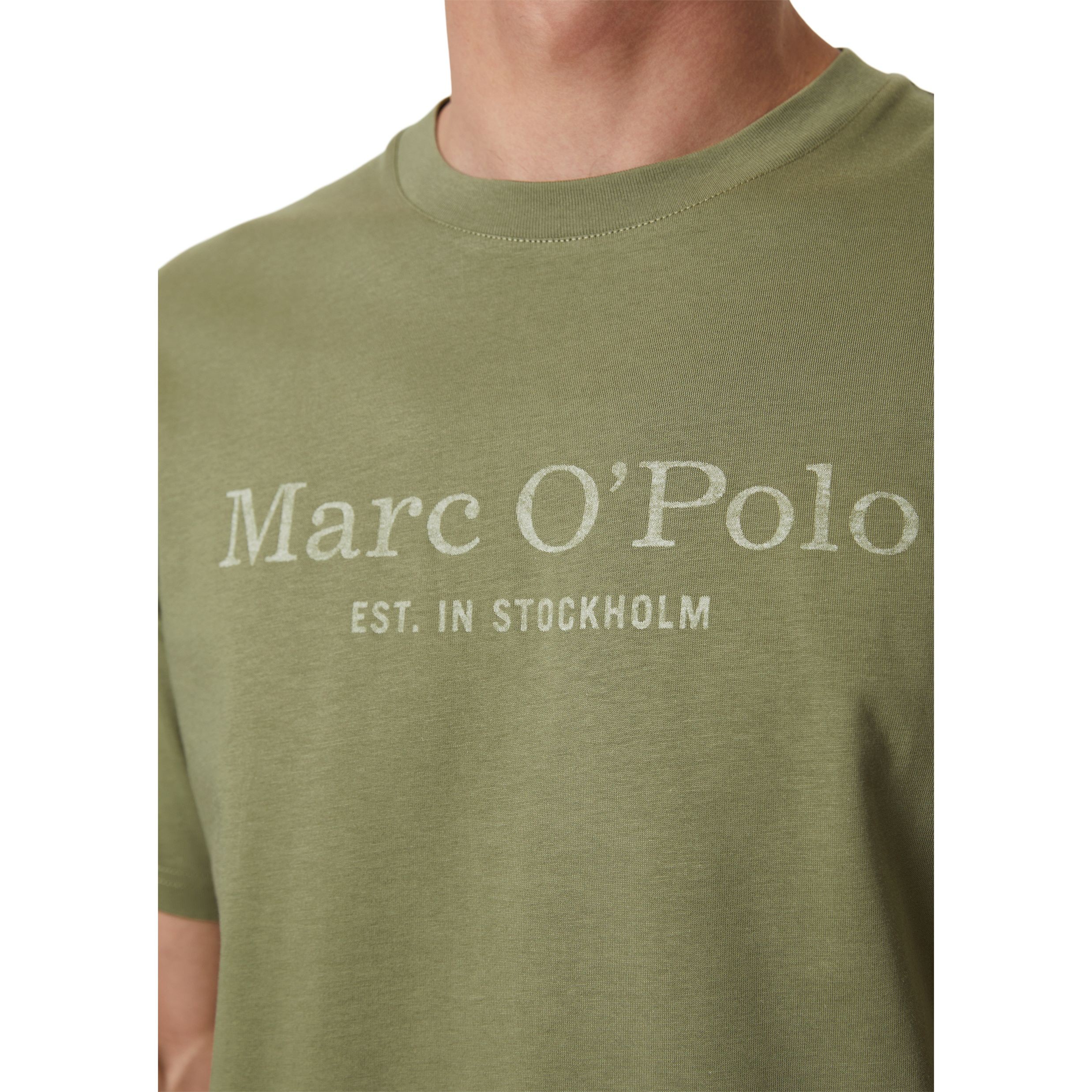 MARC O'POLO Marškinėliai vyrams, Žalia 4