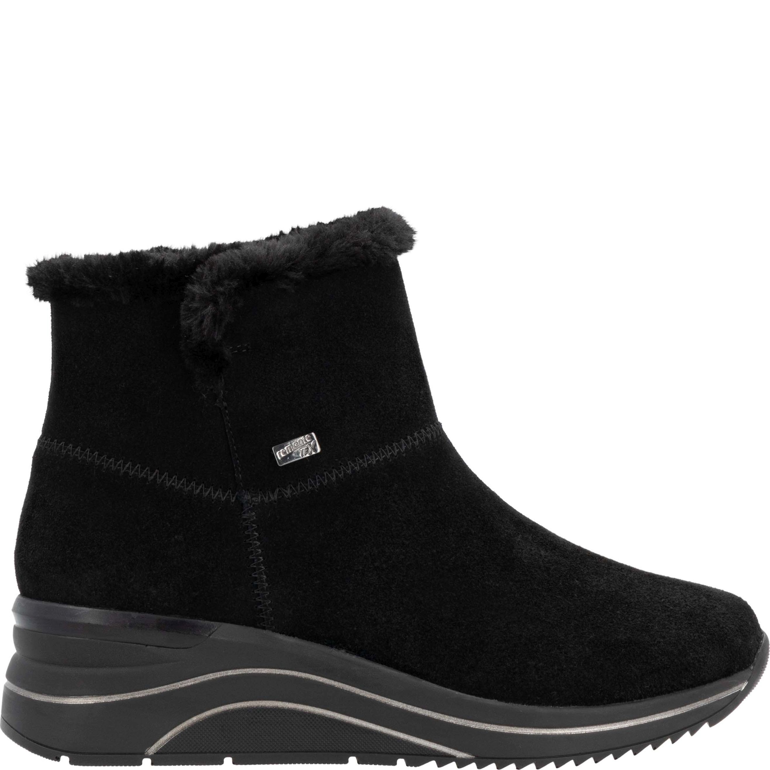 REMONTE Aulinukai moterims, Juoda, Ladies mid height boots 3