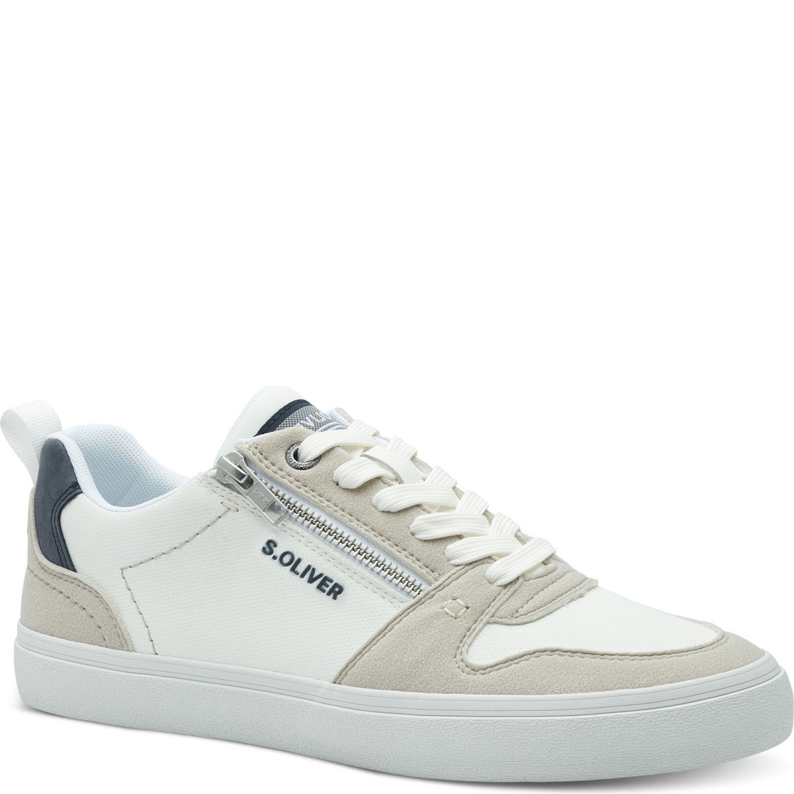 S.OLIVER Laisvalaikio bateliai vyrams, Balta, Men Lace-up 1