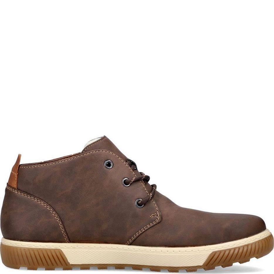 RIEKER Aulinukai vyrams, Ruda, BOOTIES 2