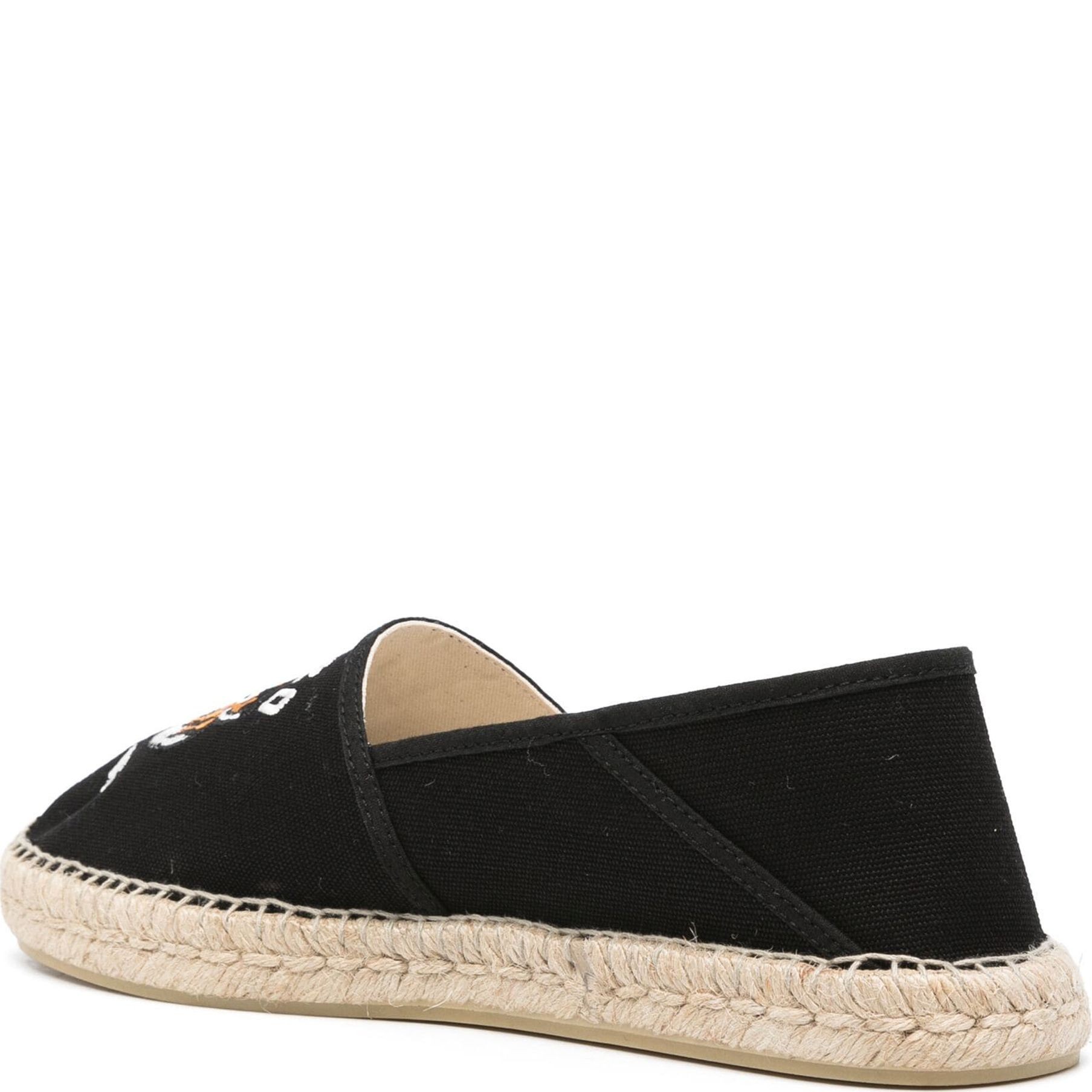 KENZO Espadrilės vyrams, Juoda, Kenzo espadrille slip-on 3