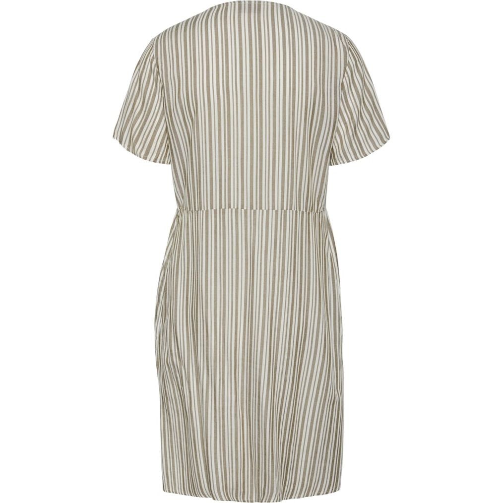 PIECES Mini suknelė moterims, Ruda, Pcalvina mini dress 2