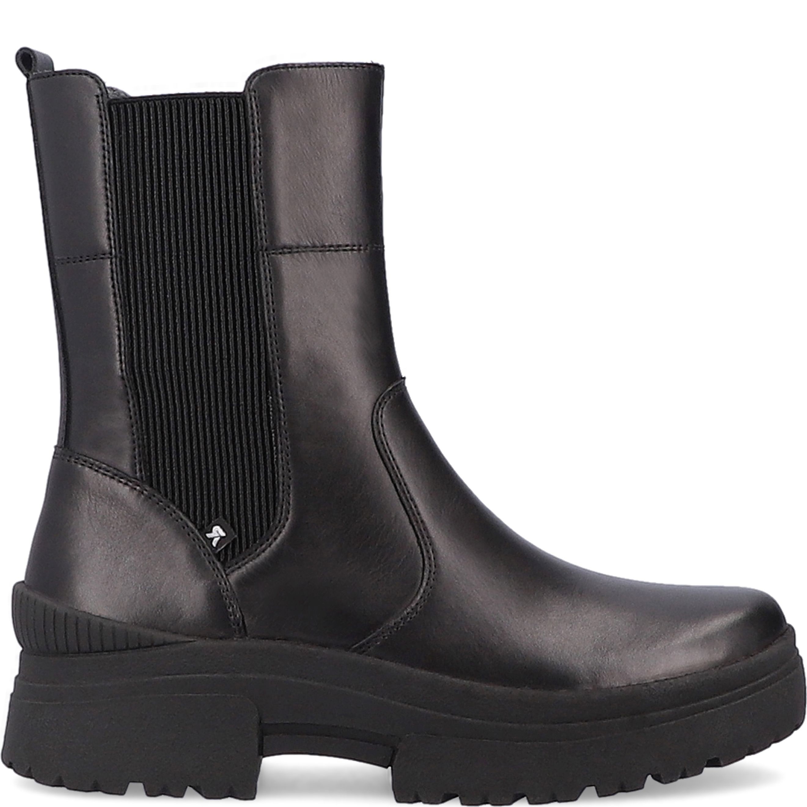 RIEKER Aulinukai moterims, Juoda, BOOTIES 2