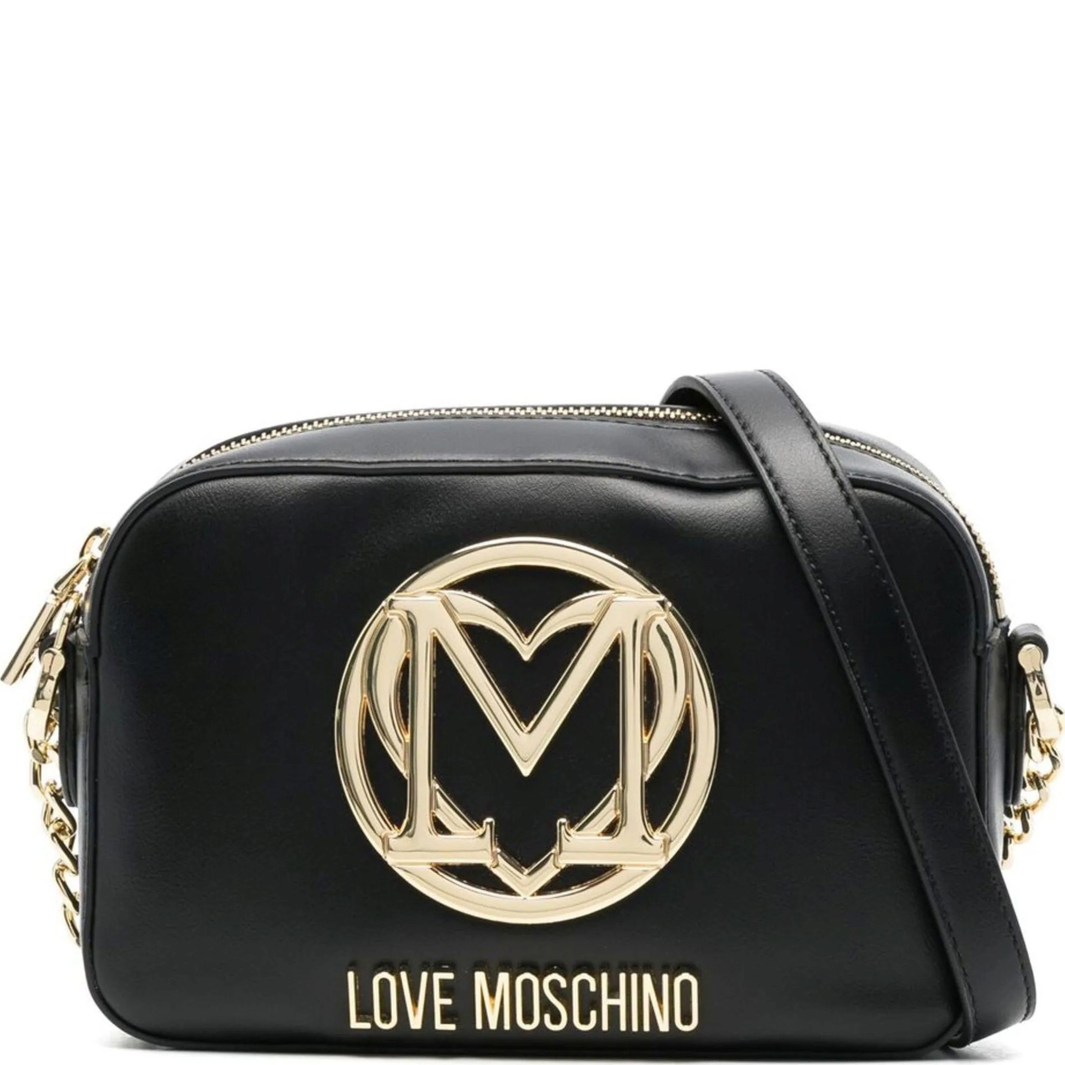 LOVE MOSCHINO Rankinė per petį moterims, Juoda, Crossbody 1