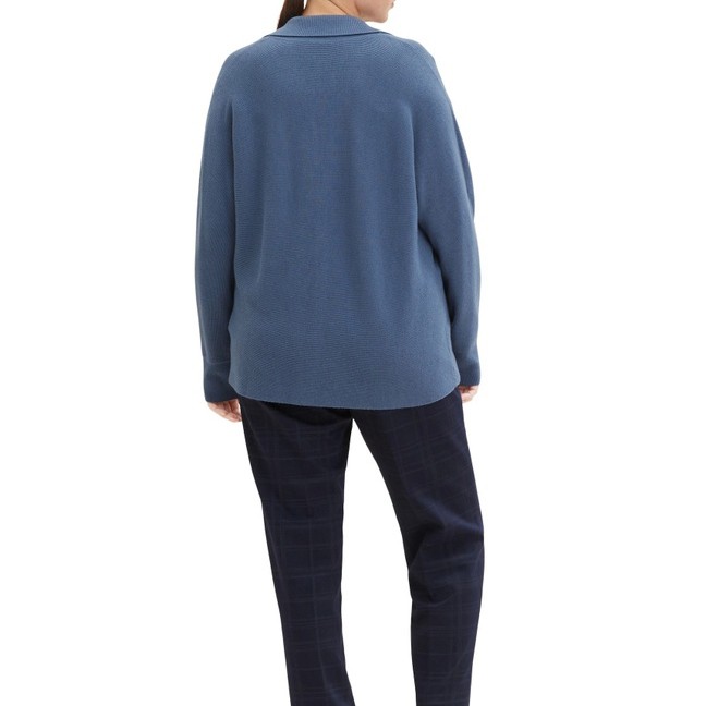 TOM TAILOR Megztinis moterims, Mėlyna, Megztinis 2