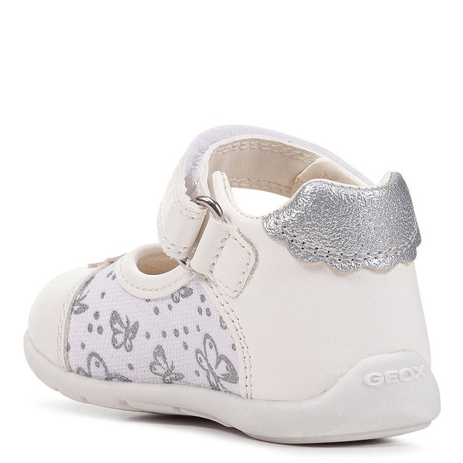 GEOX Balerinos mergaitėms, Balta, ELTHAN SHOES 3
