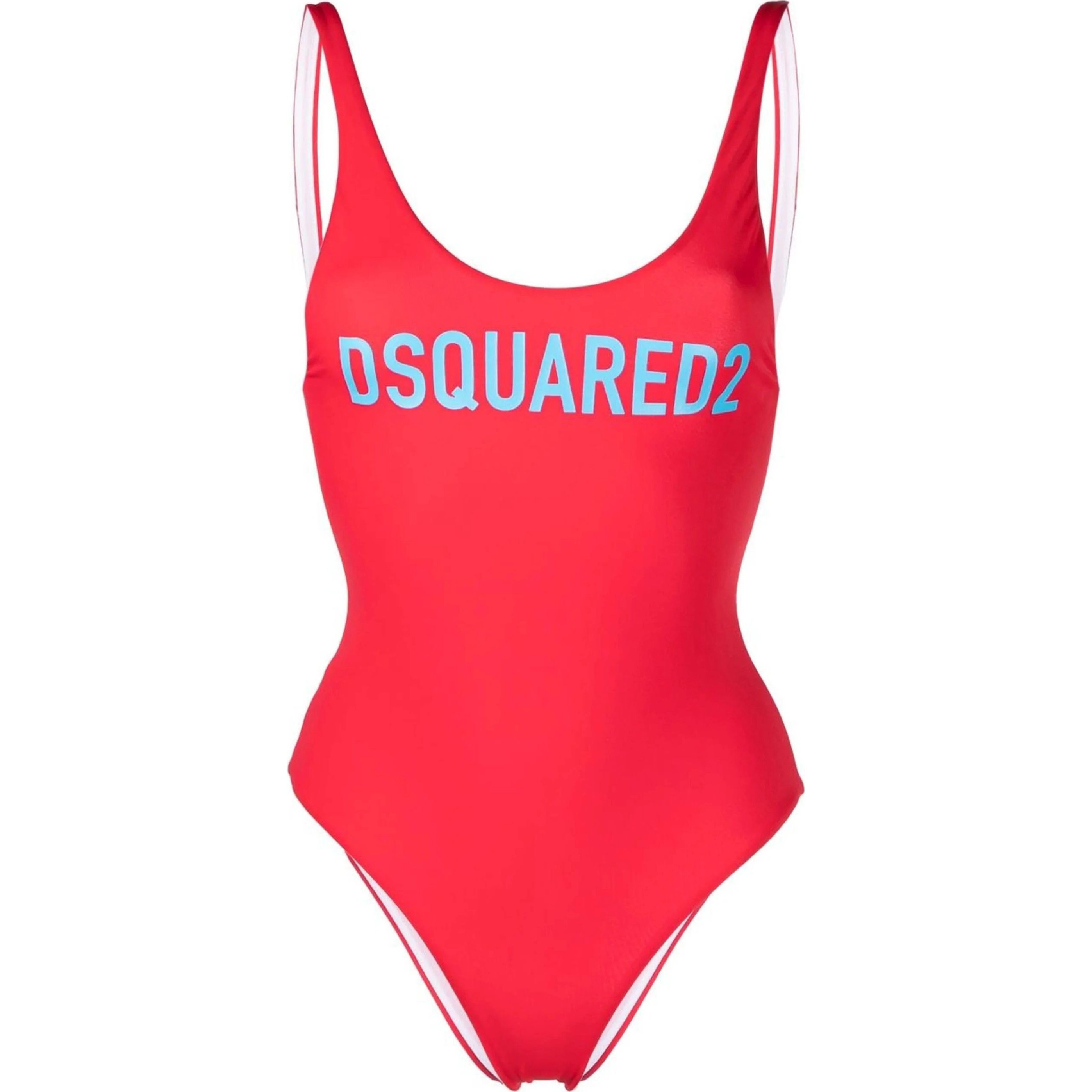 DSQUARED2 UNDERWEAR Maudymosi kostiumėlis moterims, Raudona, Swimwear 1