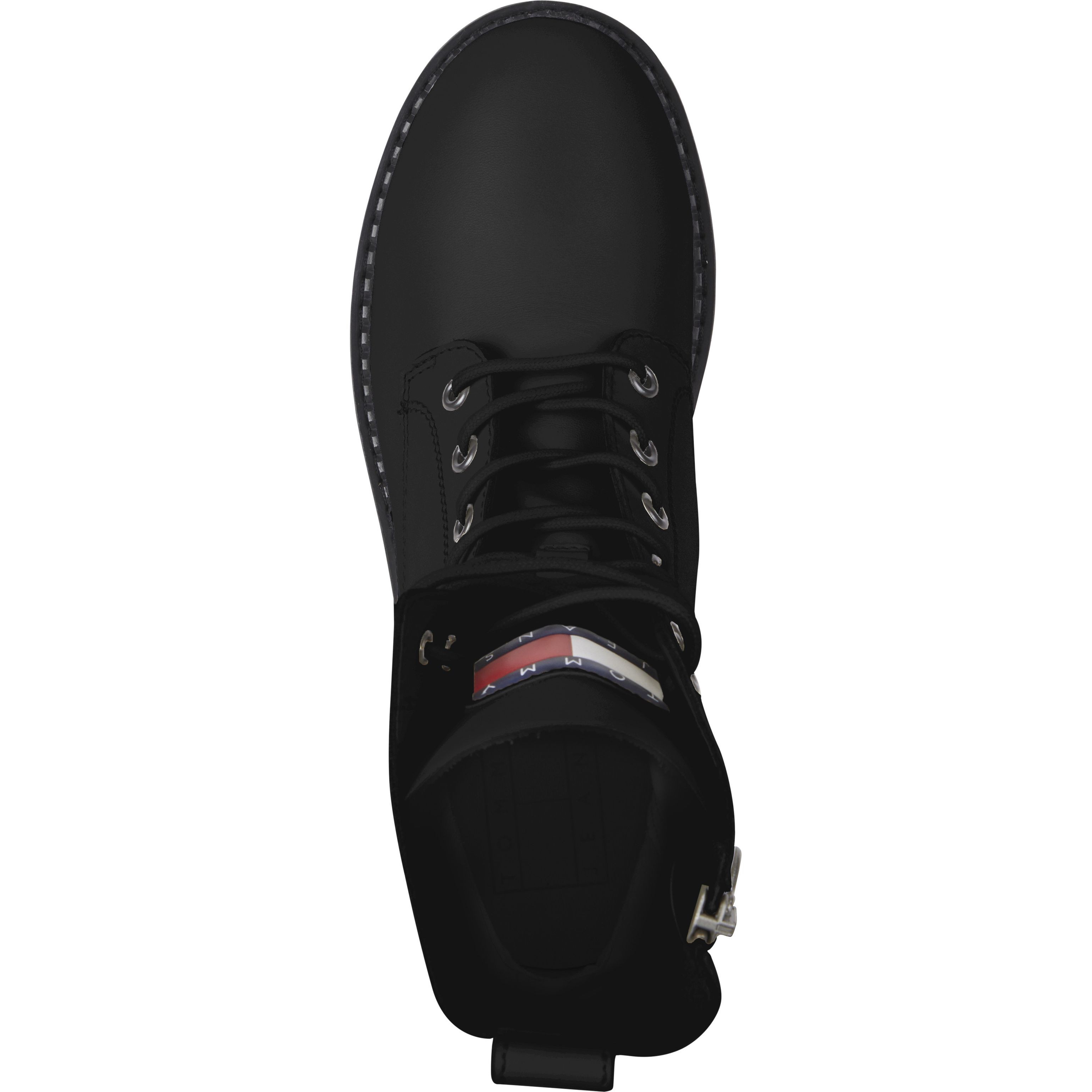 TOMMY JEANS Aulinukai moterims, Juoda, Boot zip up 3