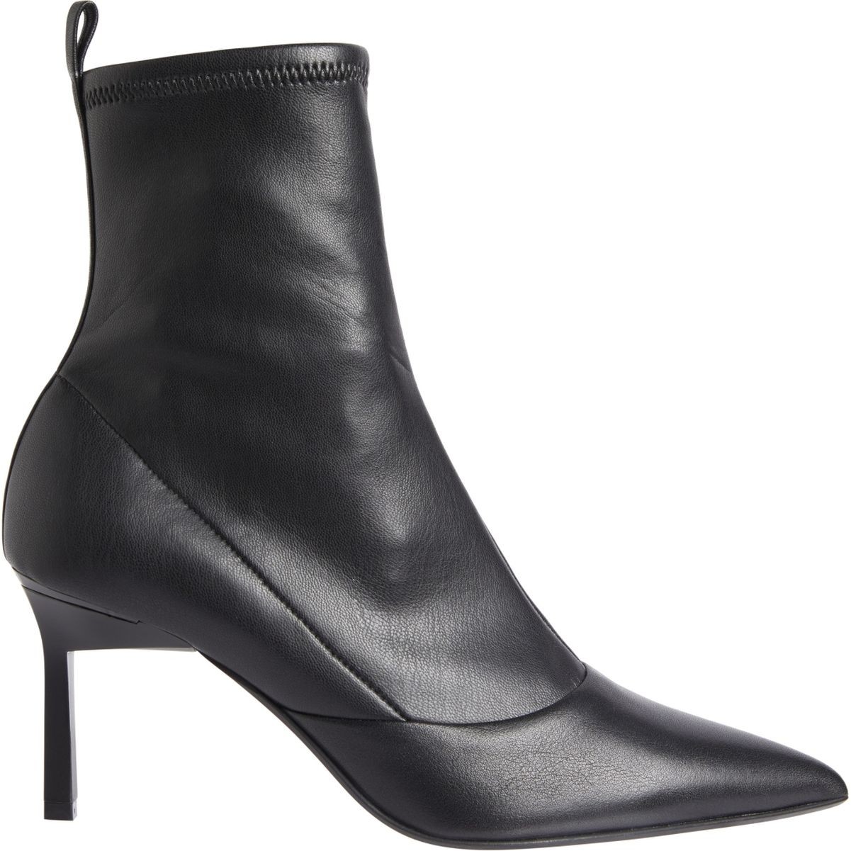 CALVIN KLEIN Aulinukai moterims, Juoda, Geo stil stretch ankle boot 2