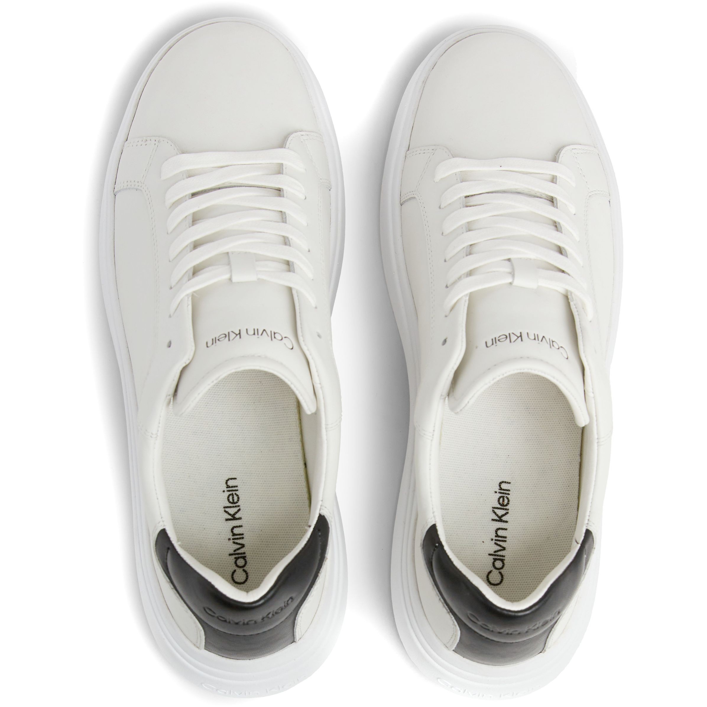 CALVIN KLEIN Sportiniai bateliai vyrams, Balta, Low top lace up sport shoe 4