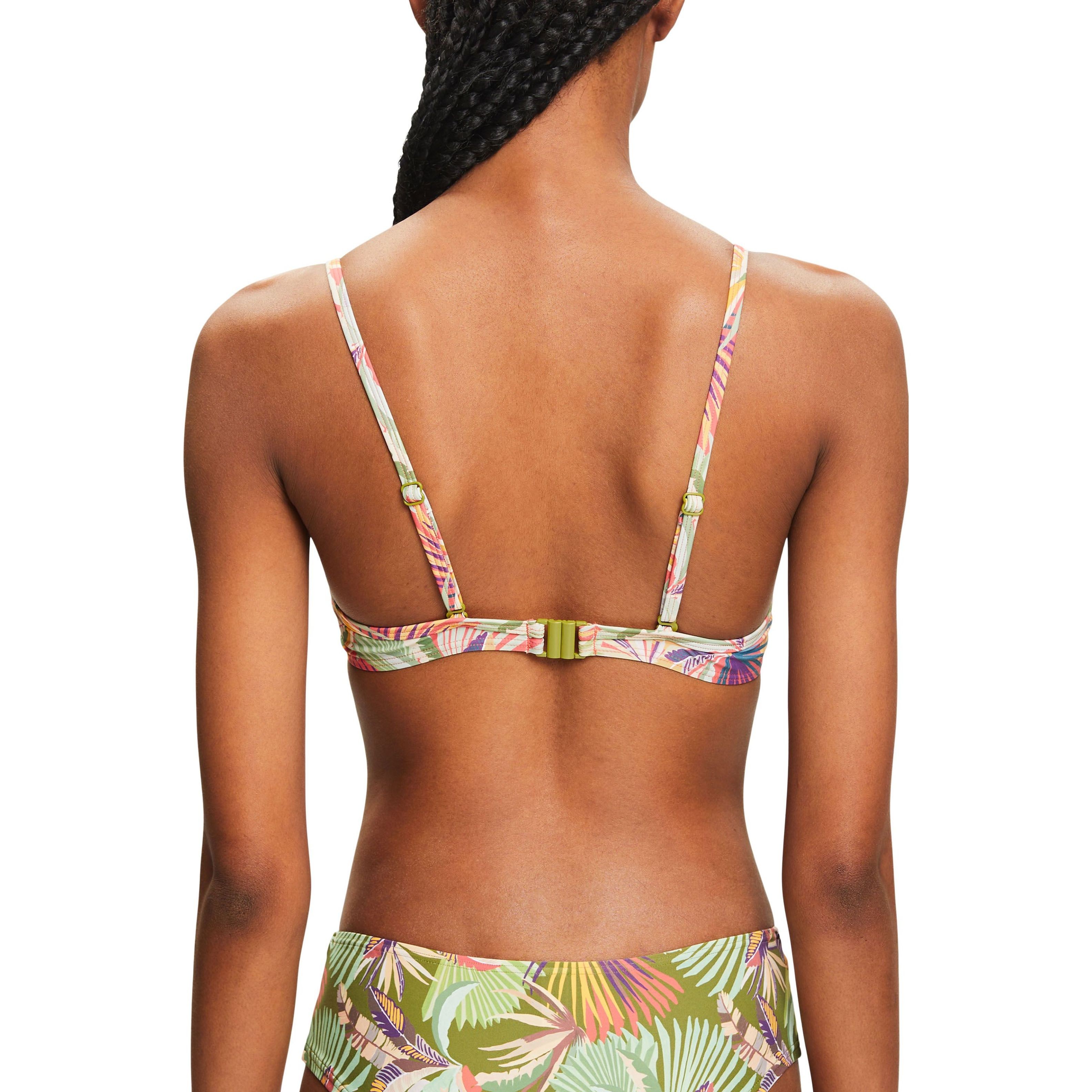 ESPRIT Viršutinė kostiumėlio dalis moterims, Raudona, Palm Bikini top 3