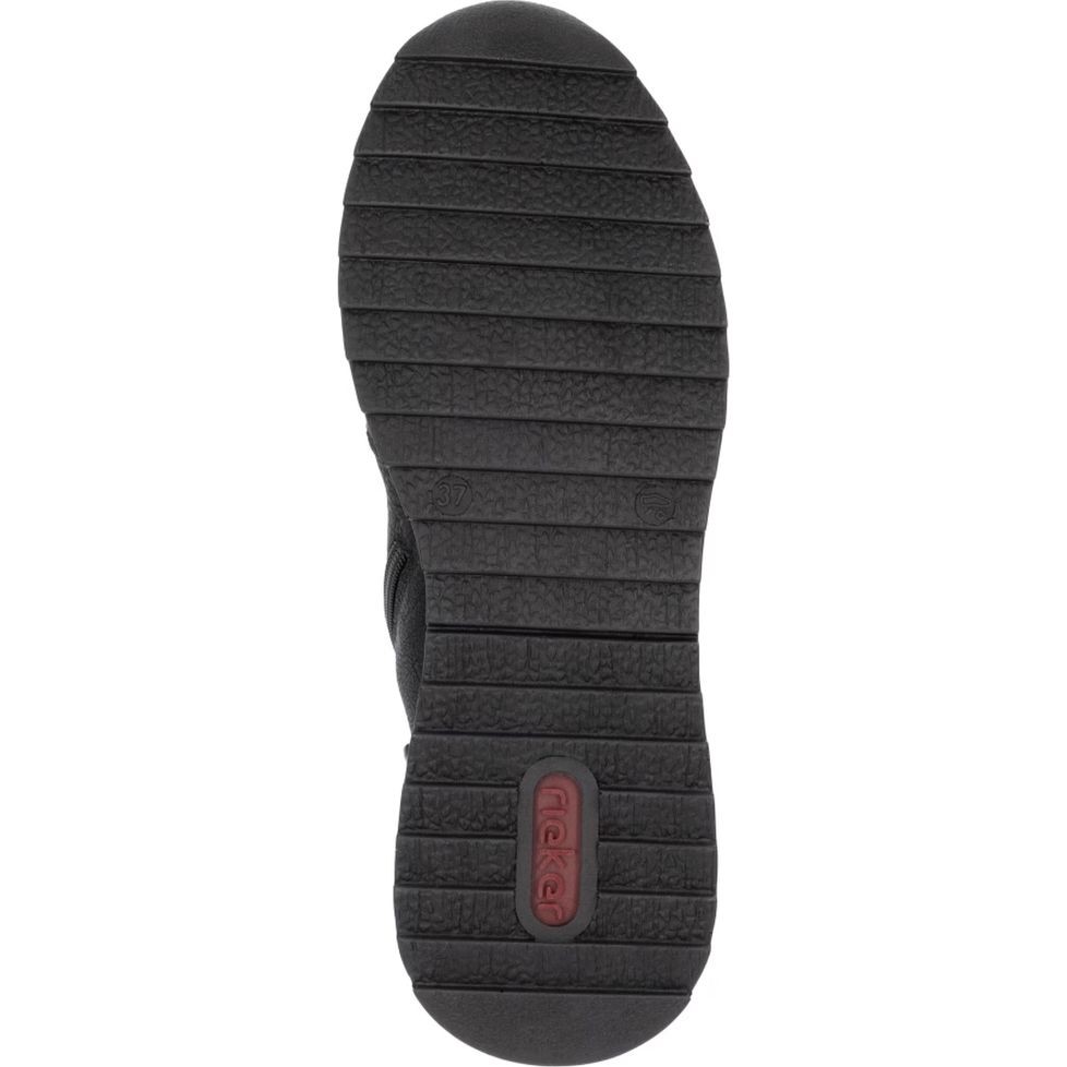 RIEKER Aulinukai moterims, Juoda, Ladies mid height boots 8