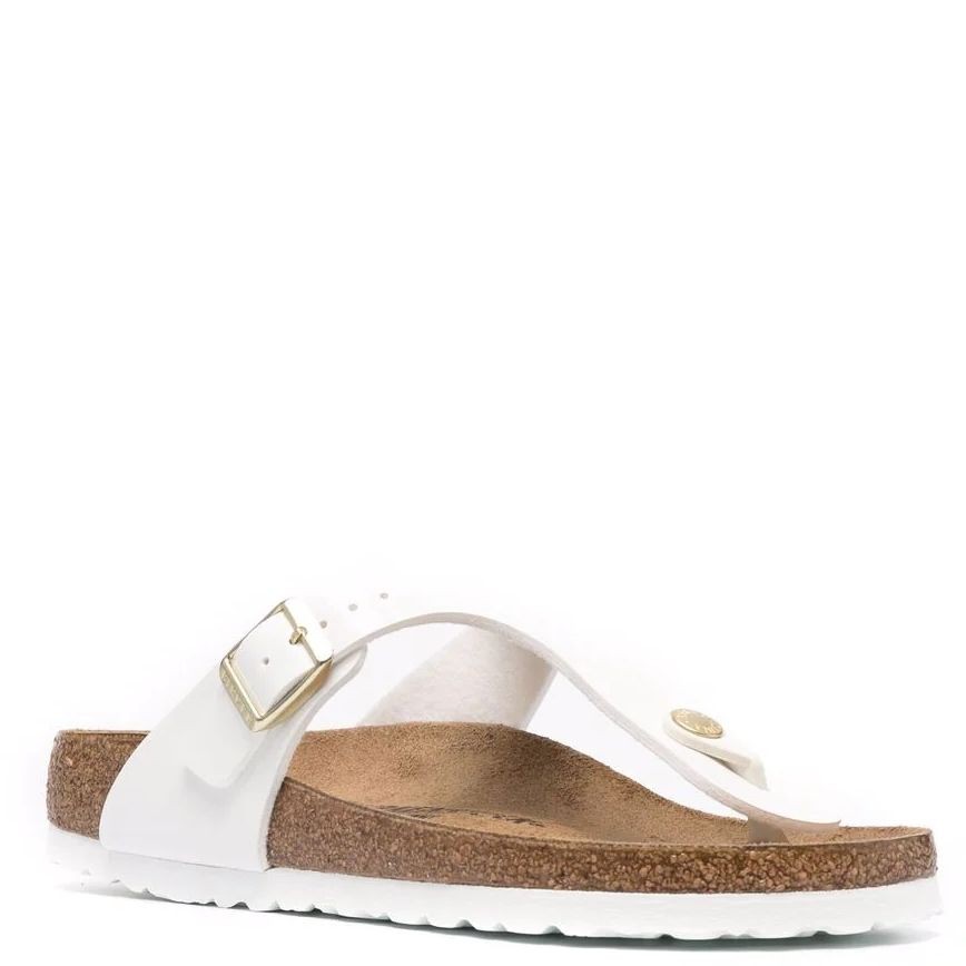 BIRKENSTOCK Šlepetės, Balta, Gizeh BS 1