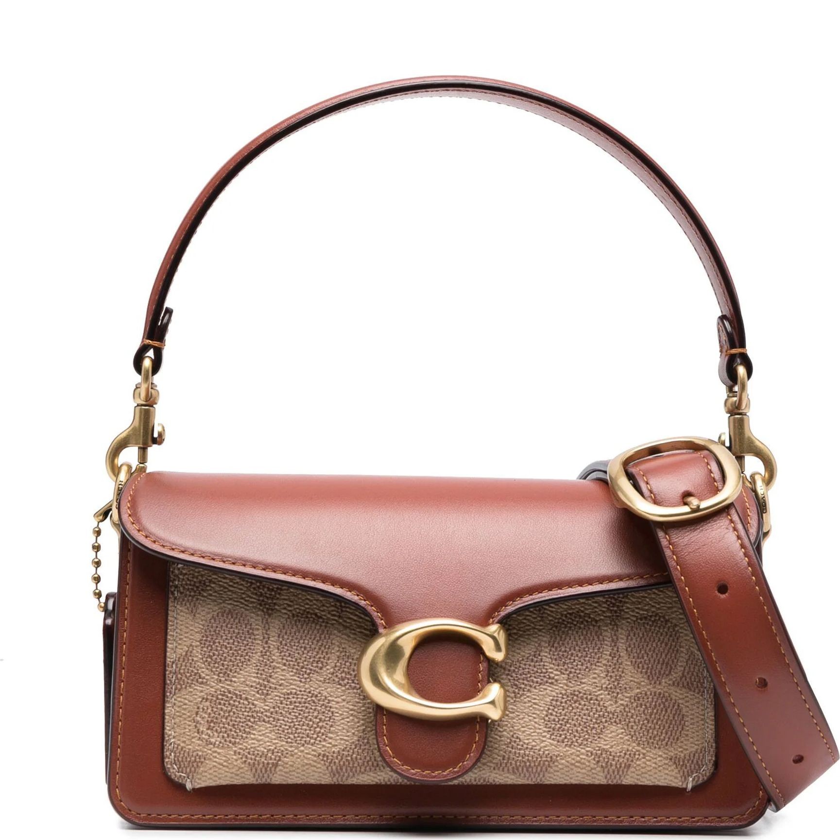 COACH Rankinė per petį moterims, Marga, Leather tabby shoulder bag 20 1