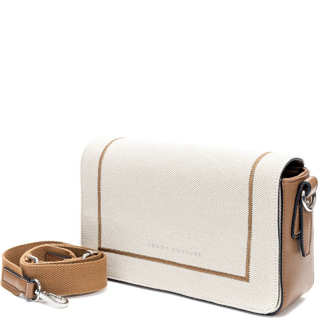 KEDDO Rankinė per petį moterims, Smėlio, Crossbody 4