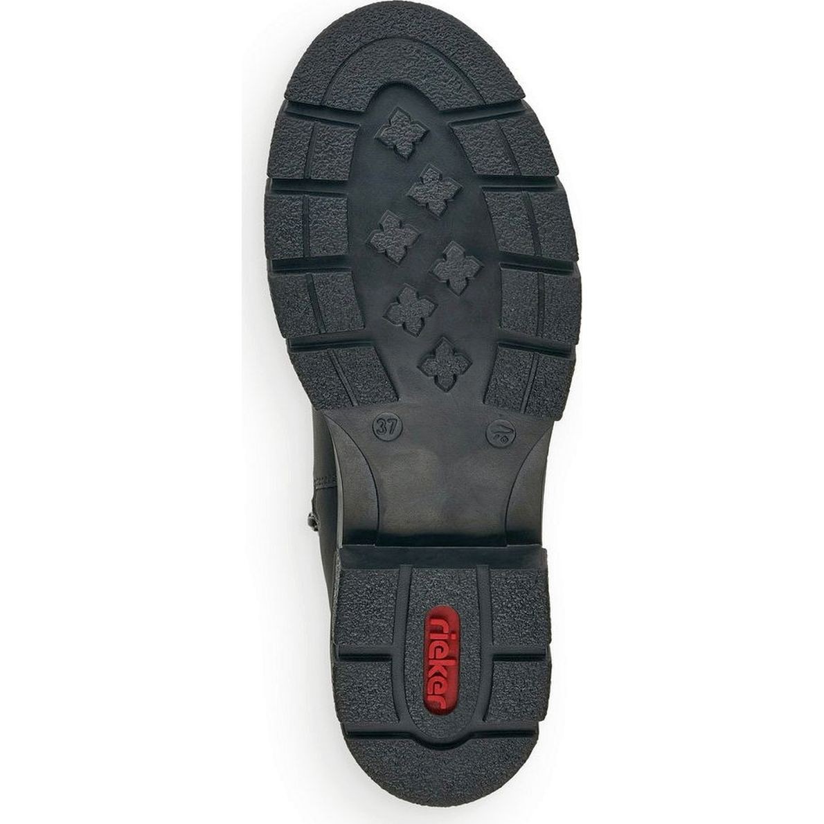 RIEKER Aulinukai moterims, Juoda, BOOTIES 5