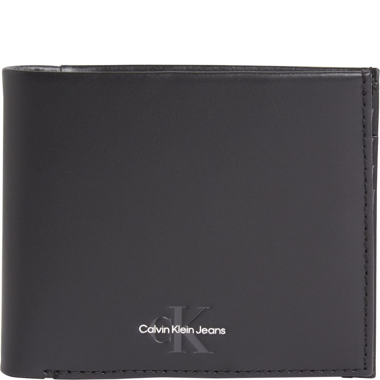 CALVIN KLEIN JEANS Piniginė vyrams, Juoda, Monogram soft coin wallets 1