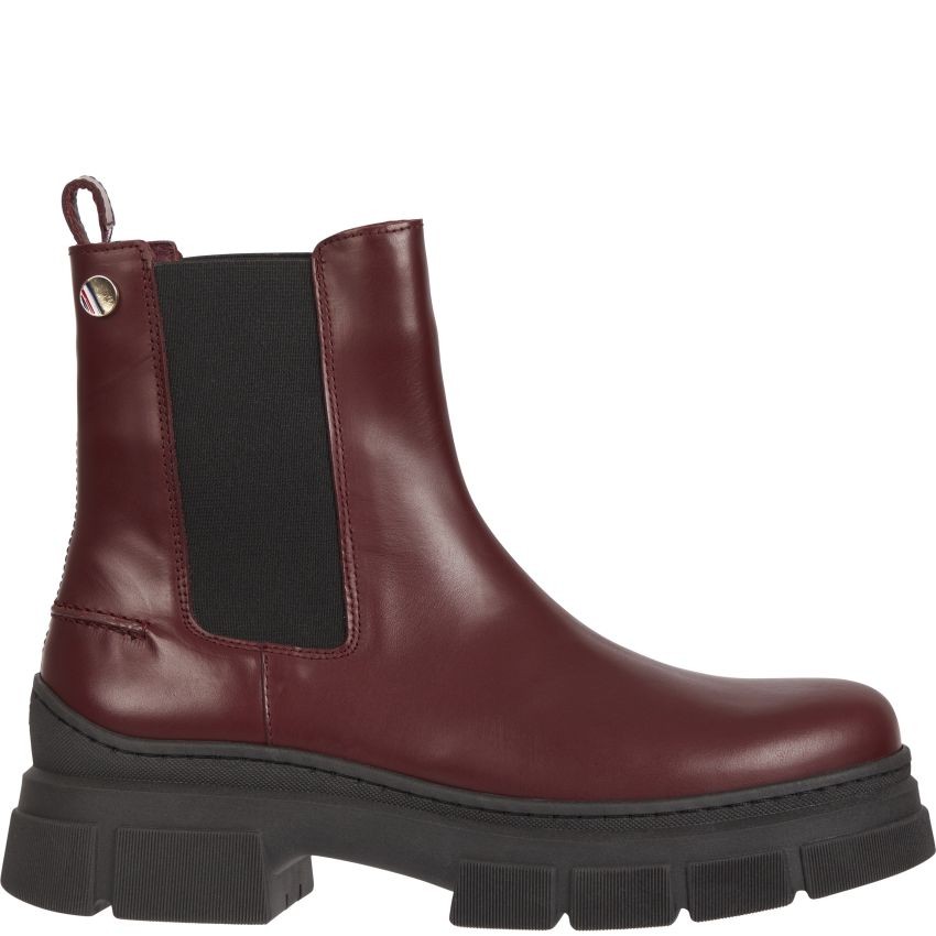 TOMMY HILFIGER Aulinukai moterims, Raudona, PREPPY OUTDOOR LOW BOOT 1