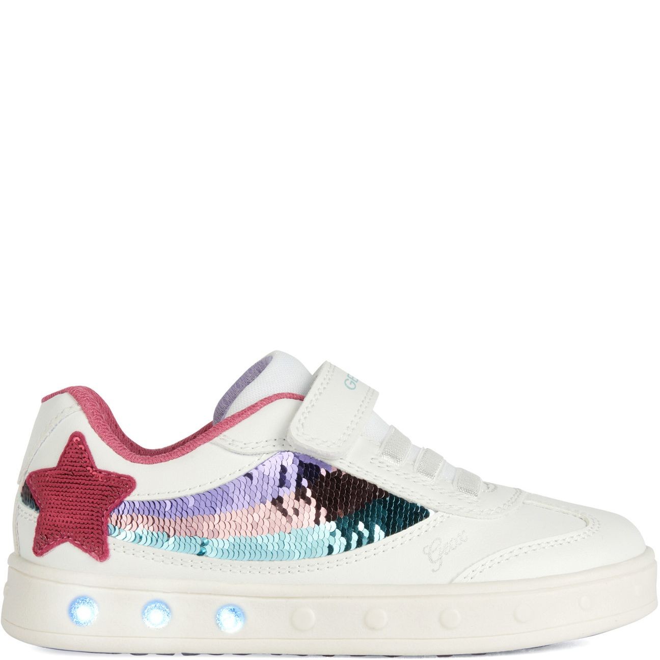 GEOX Sportiniai bateliai mergaitėms, Balta, SKYLIN SPORT SHOES 7